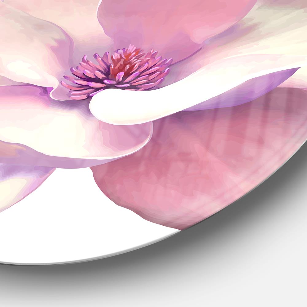 Designart 36-in H x 36-in W Floral Metal Print at Lowes.com