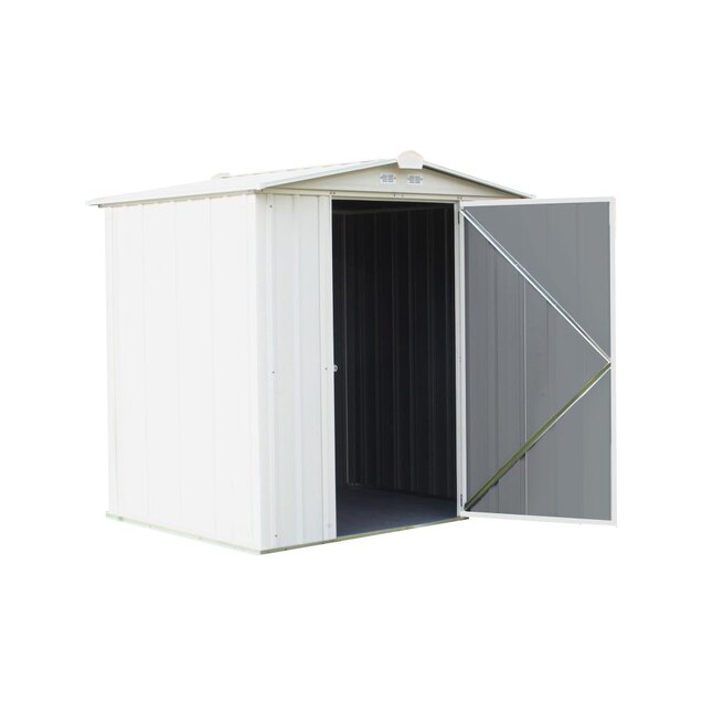 Arrow 6-ft x 5-ft EZEE Shed Galvanized Steel Storage Shed at Lowes.com