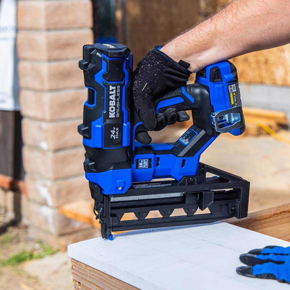 Kobalt 24v finish nailer sale