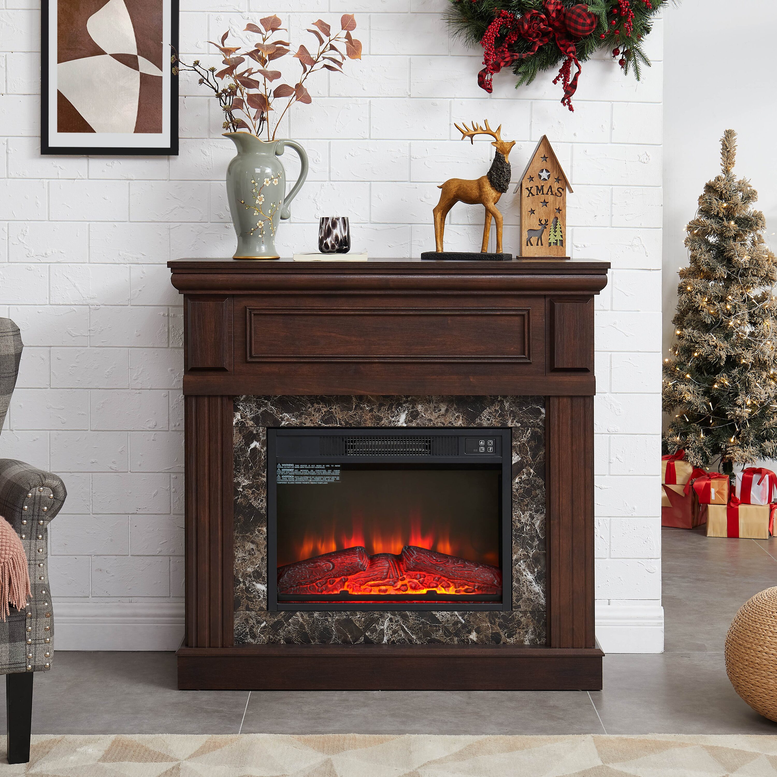 LOVMOR SF-WO-W1758S00030 Electric-Fireplace-Logs - View #2
