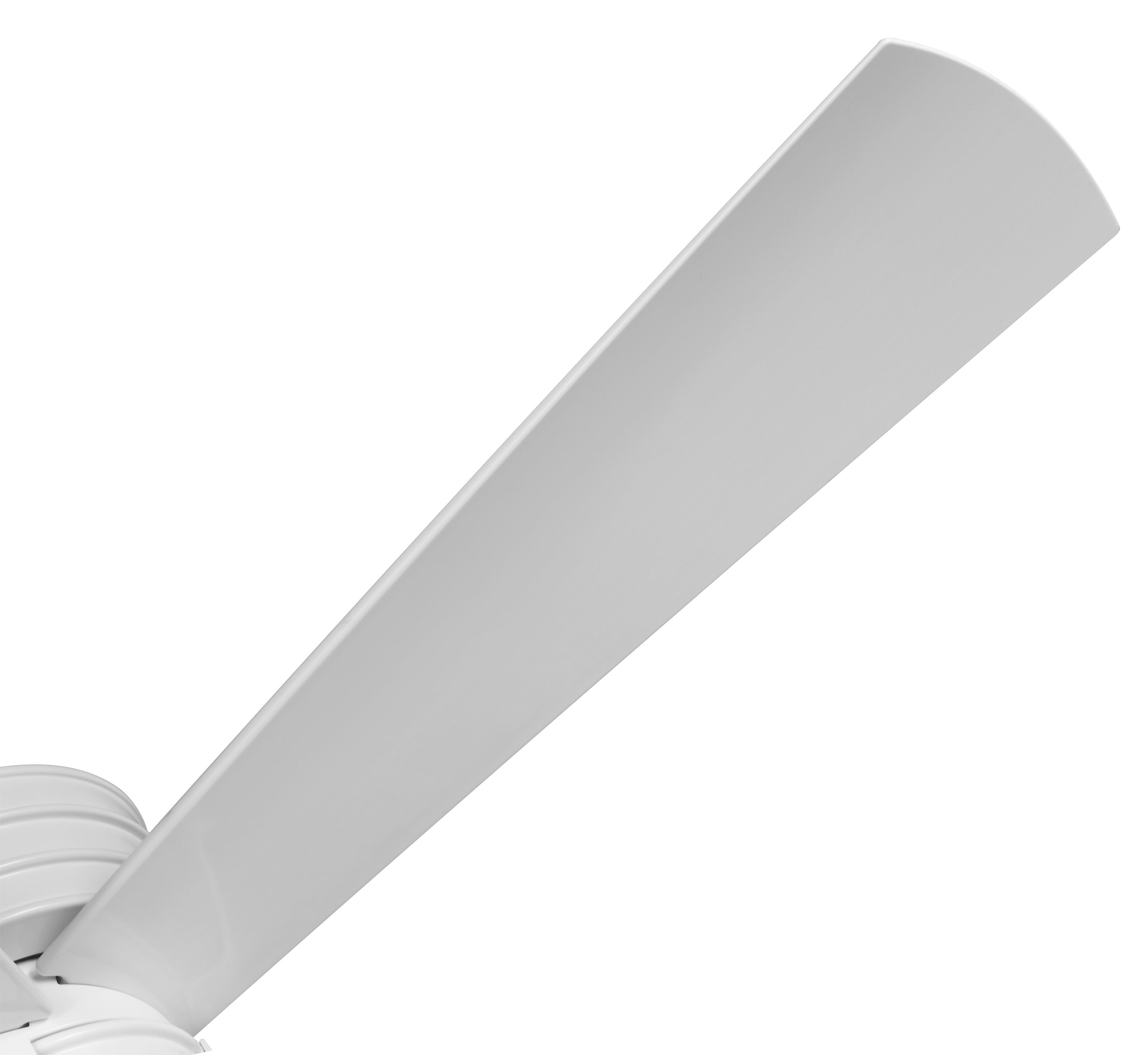 Midvale 56" White Steel Ceiling Fan with LED Light and Remote