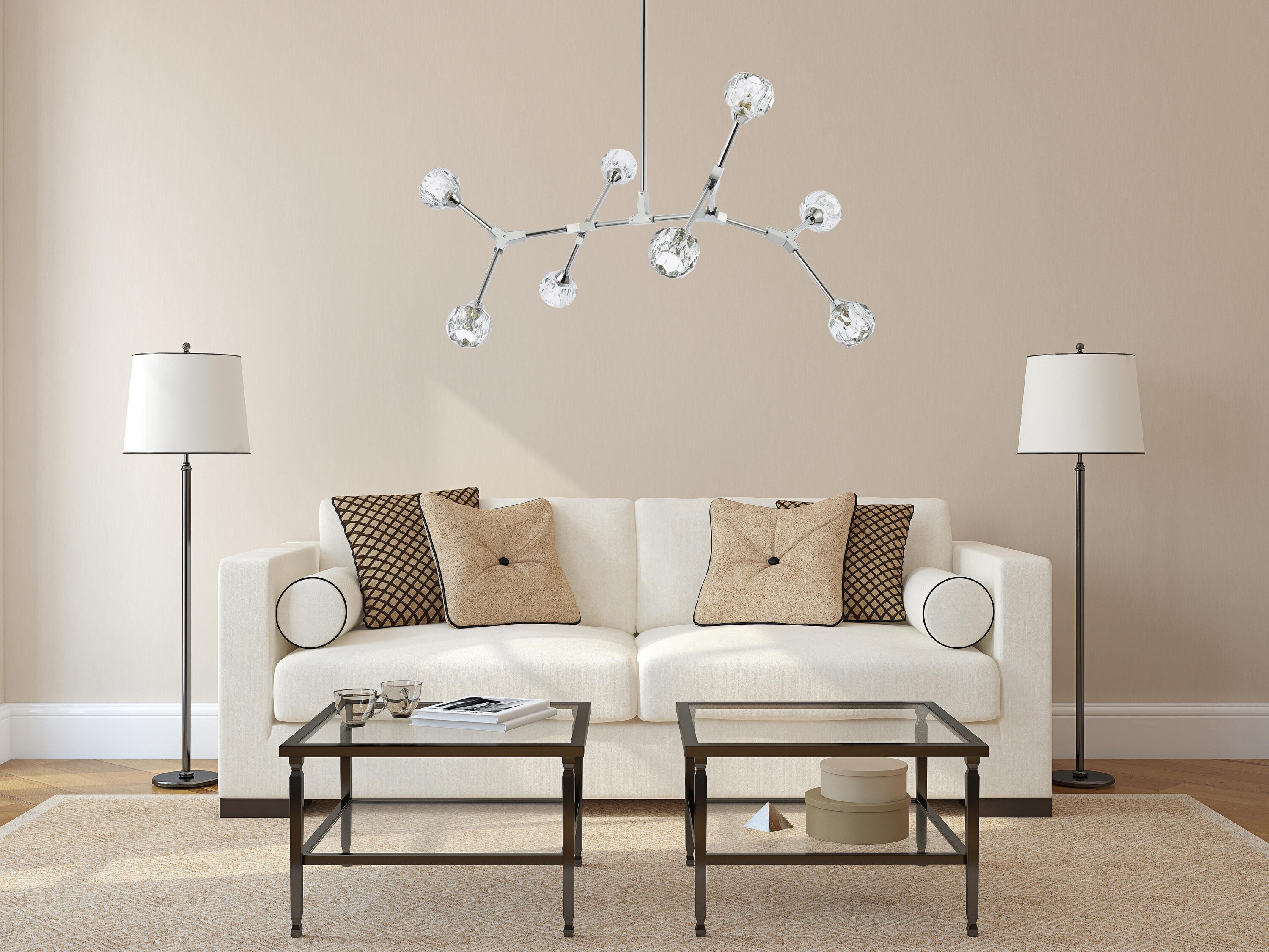 Elegant Decor HF10524D45C Pendant-Lights - View #2