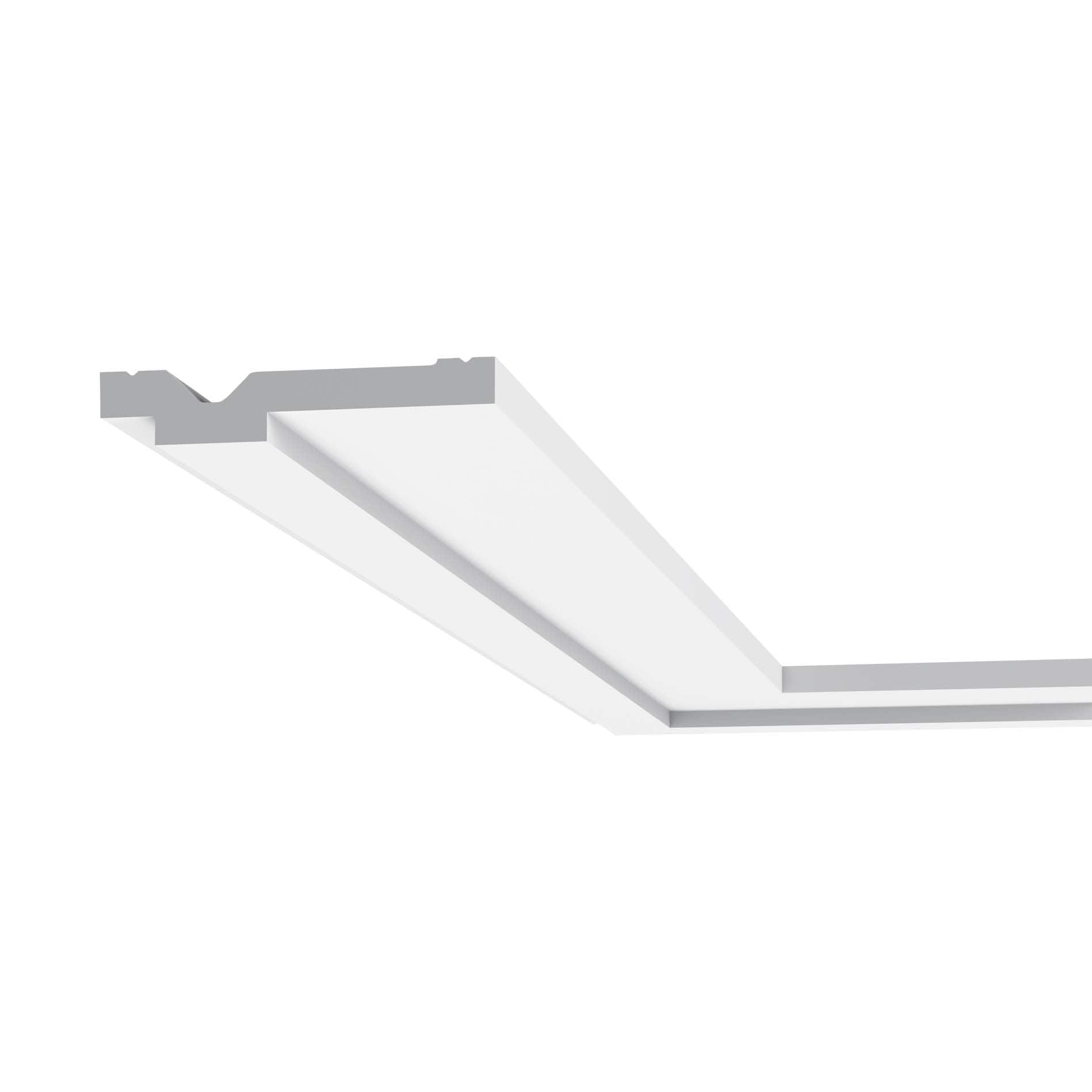 Orac Decor CX161 Orac Crown Moulding 78-in Primed Polystyrene Crown Moulding