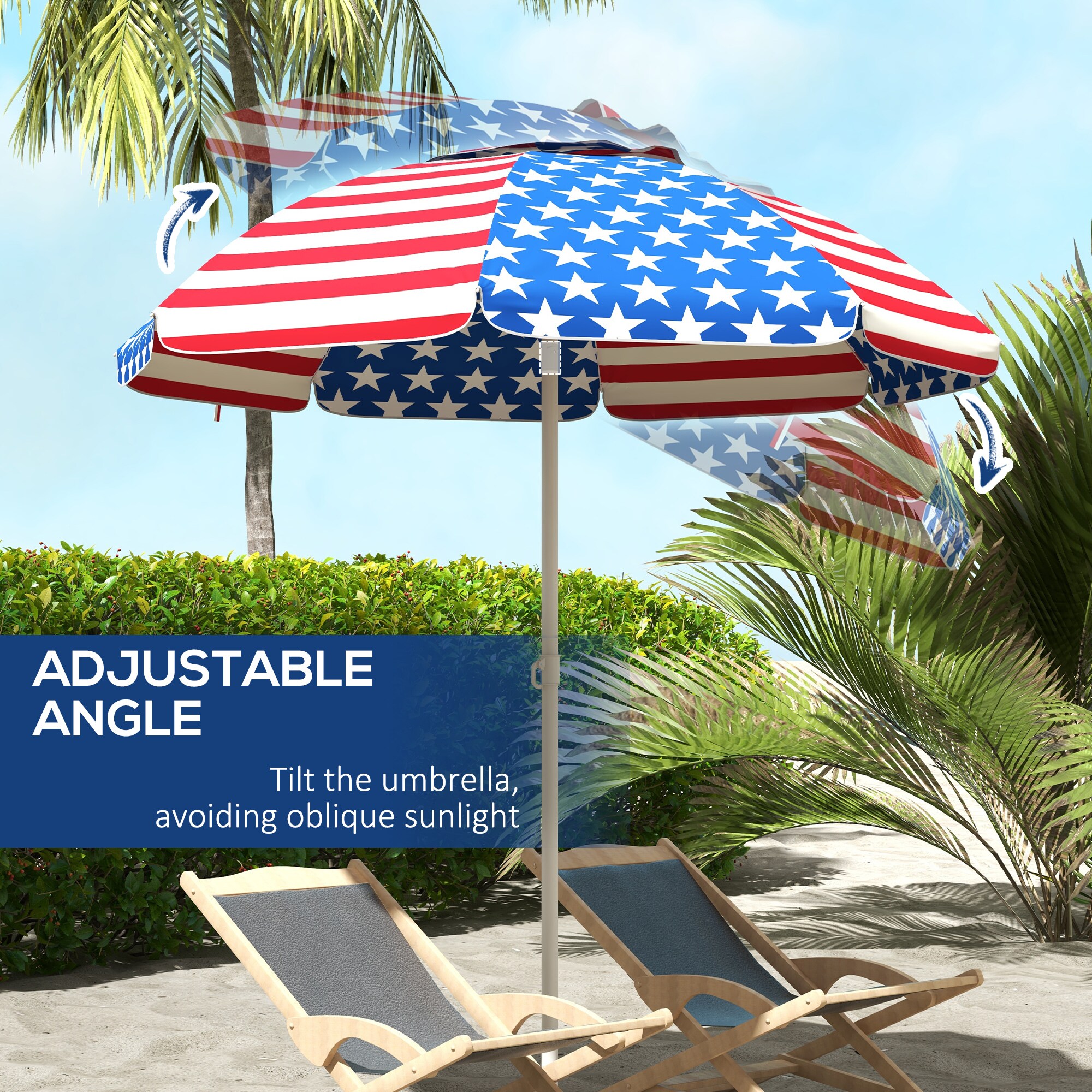 Outsunny 84D-296V00MX Umbrellas-2 - View #7