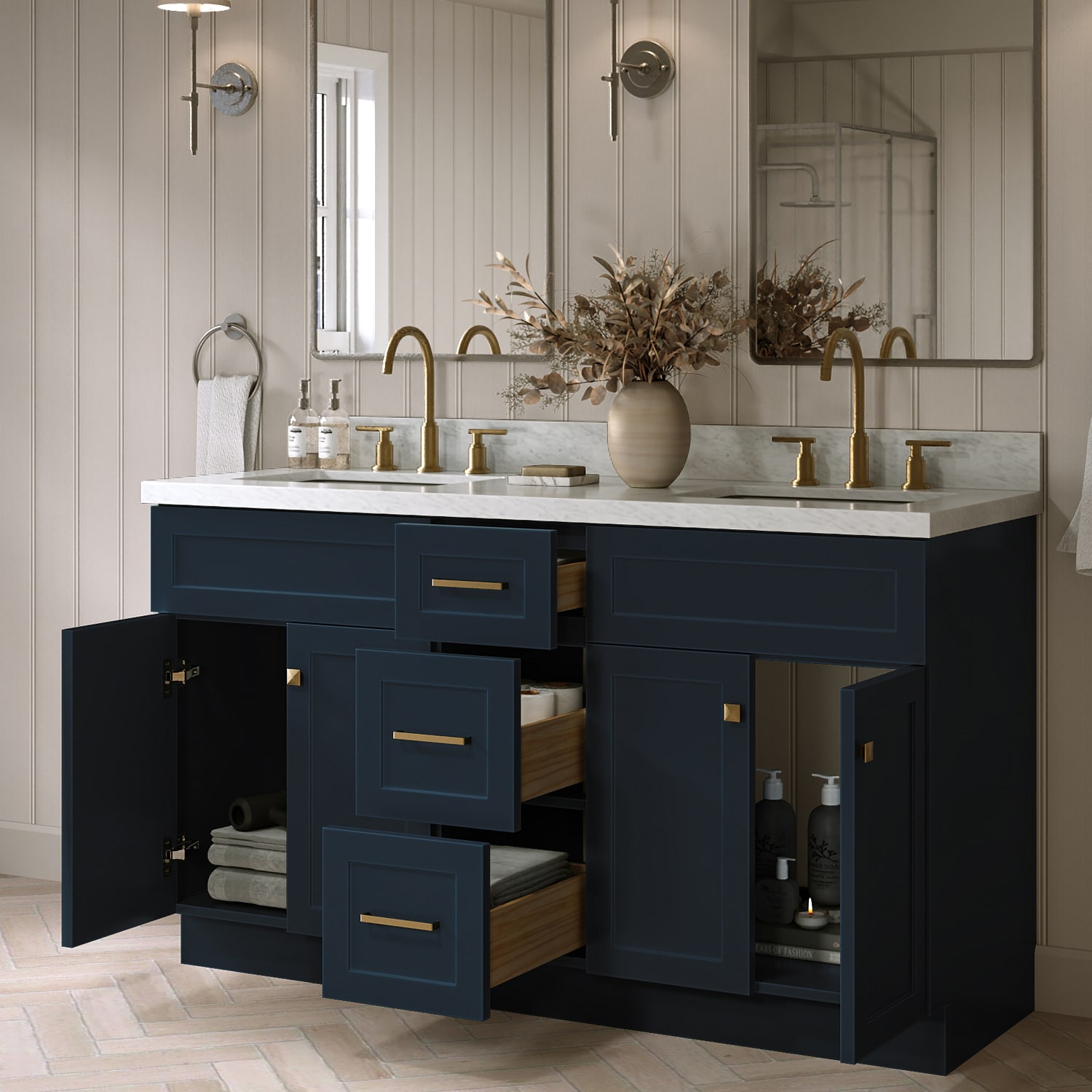 ARIEL F061DCWRVOMNB Bath-Vanity-Combo - View #3