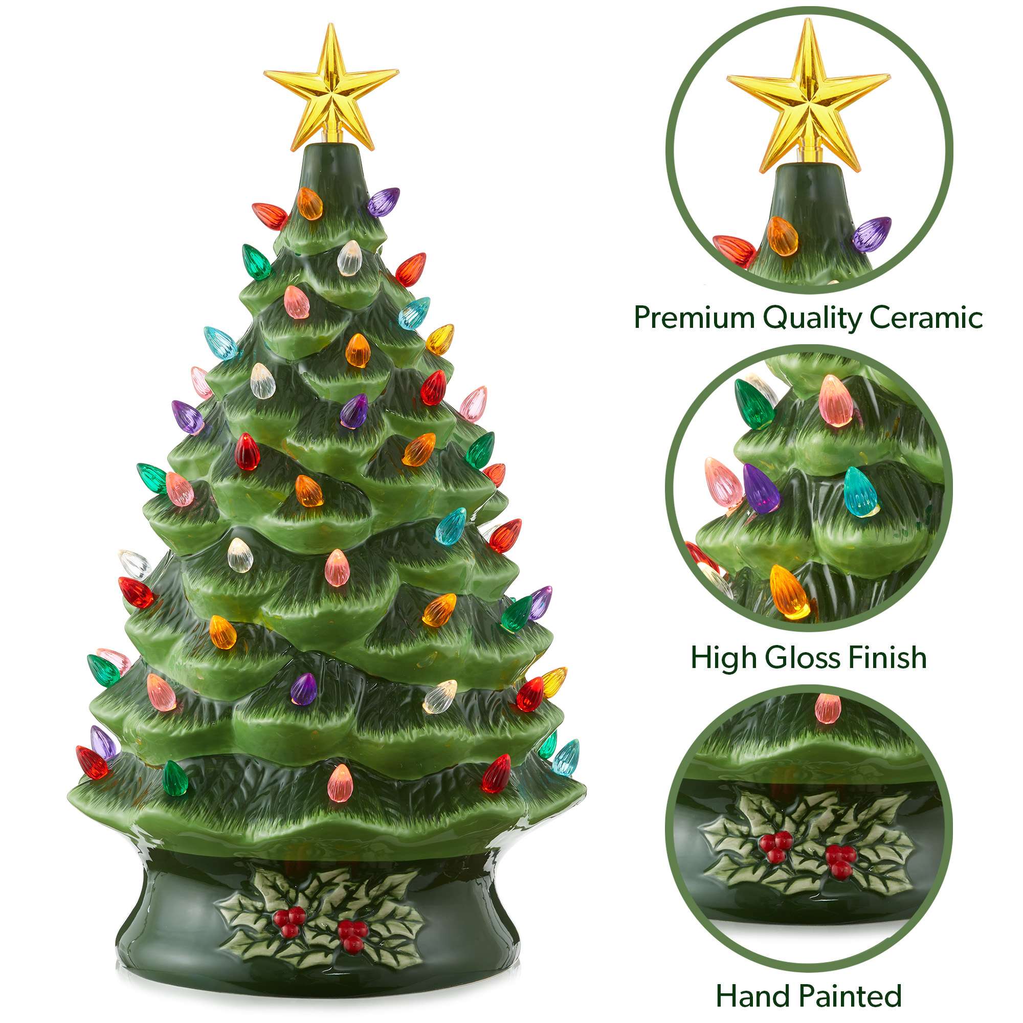 Casafield SZN-TR-9241-GRN Artificial-Christmas-Trees - View #5