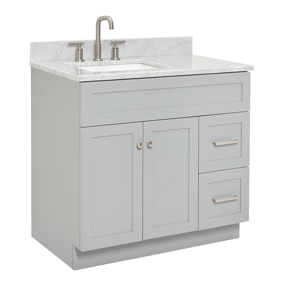 ARIEL F037SLCW2RVOGRY Bath-Vanity-Combo - View #3