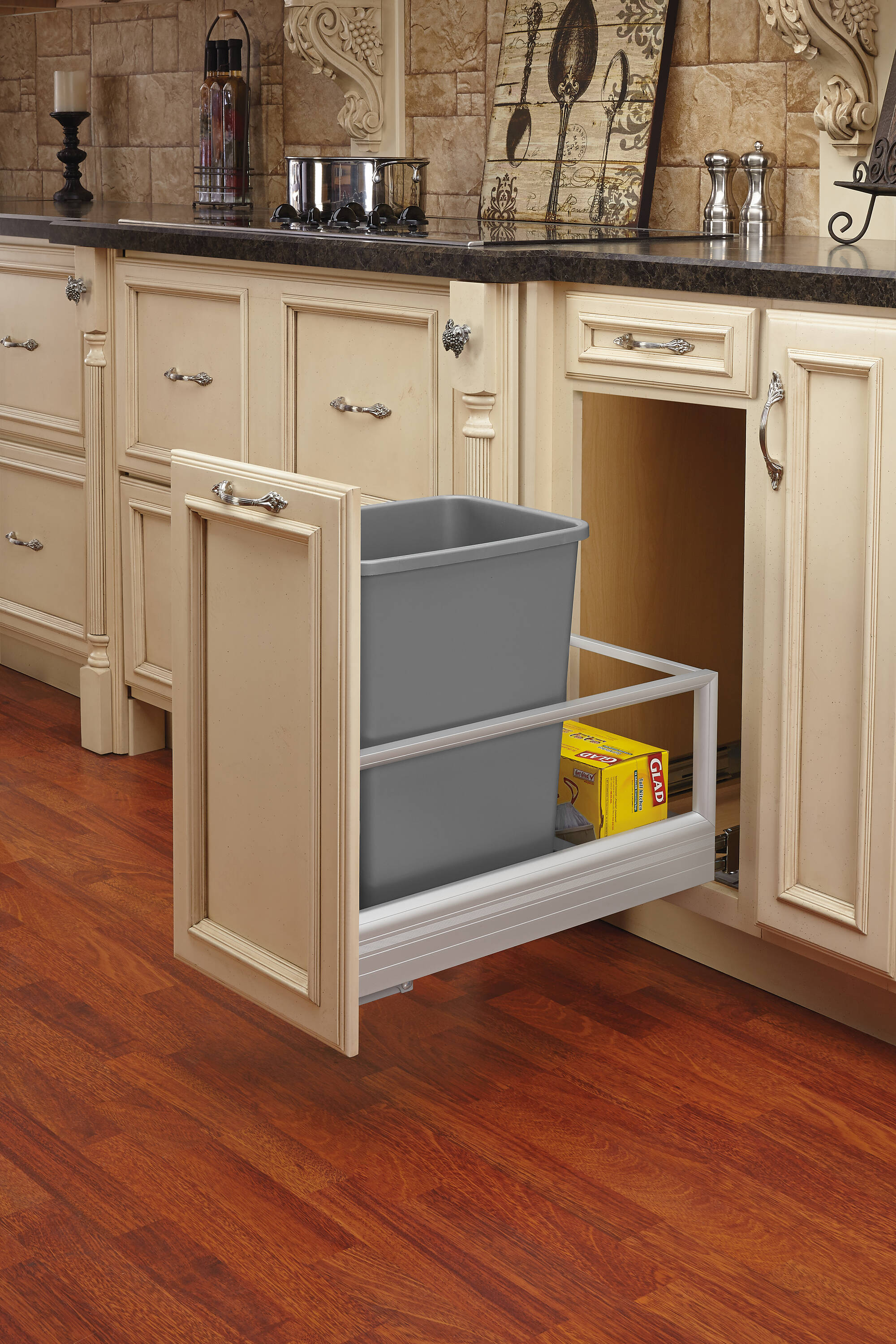 Rev-A-Shelf 5149-15DM-117 Pullout-Trash-Cans - View #2