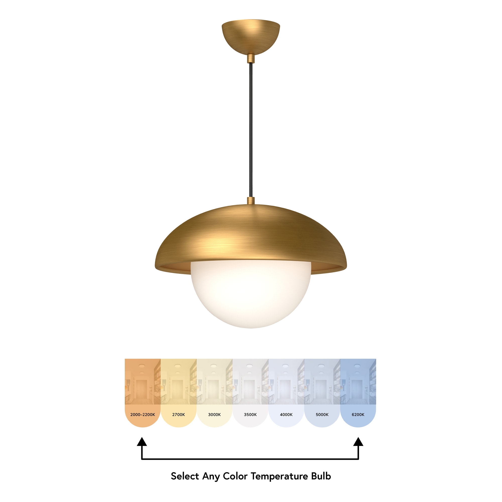 Kuzco Lighting PD522016AGOP Pendant-Lights - View #7