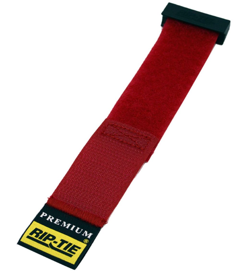 Rip-Tie  1 x 14.5 Rip-Lock CableWrap Cable Tie Perfect for Heavy Duty Cables 10 Pack Red