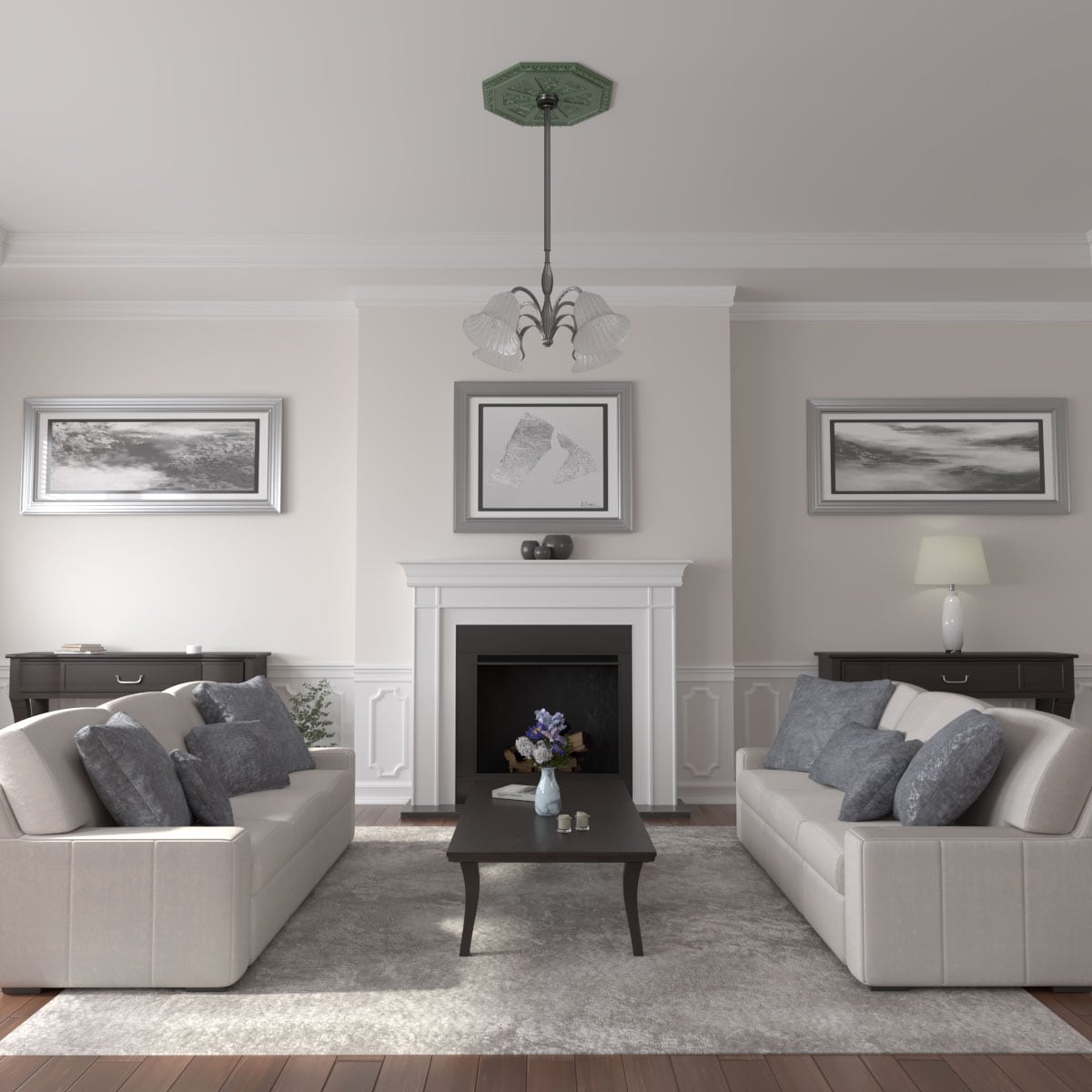 Ekena Millwork CM30SPAGF Ceiling-Medallions - View #4