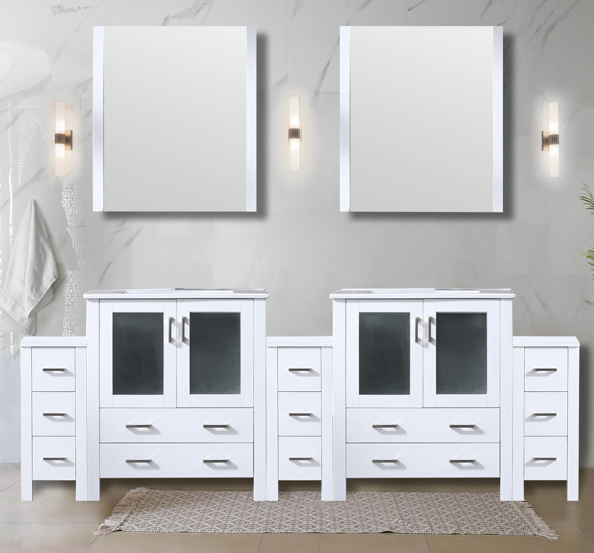 Lexora LVV96D30A610 Bath-Vanity-Combo - View #4