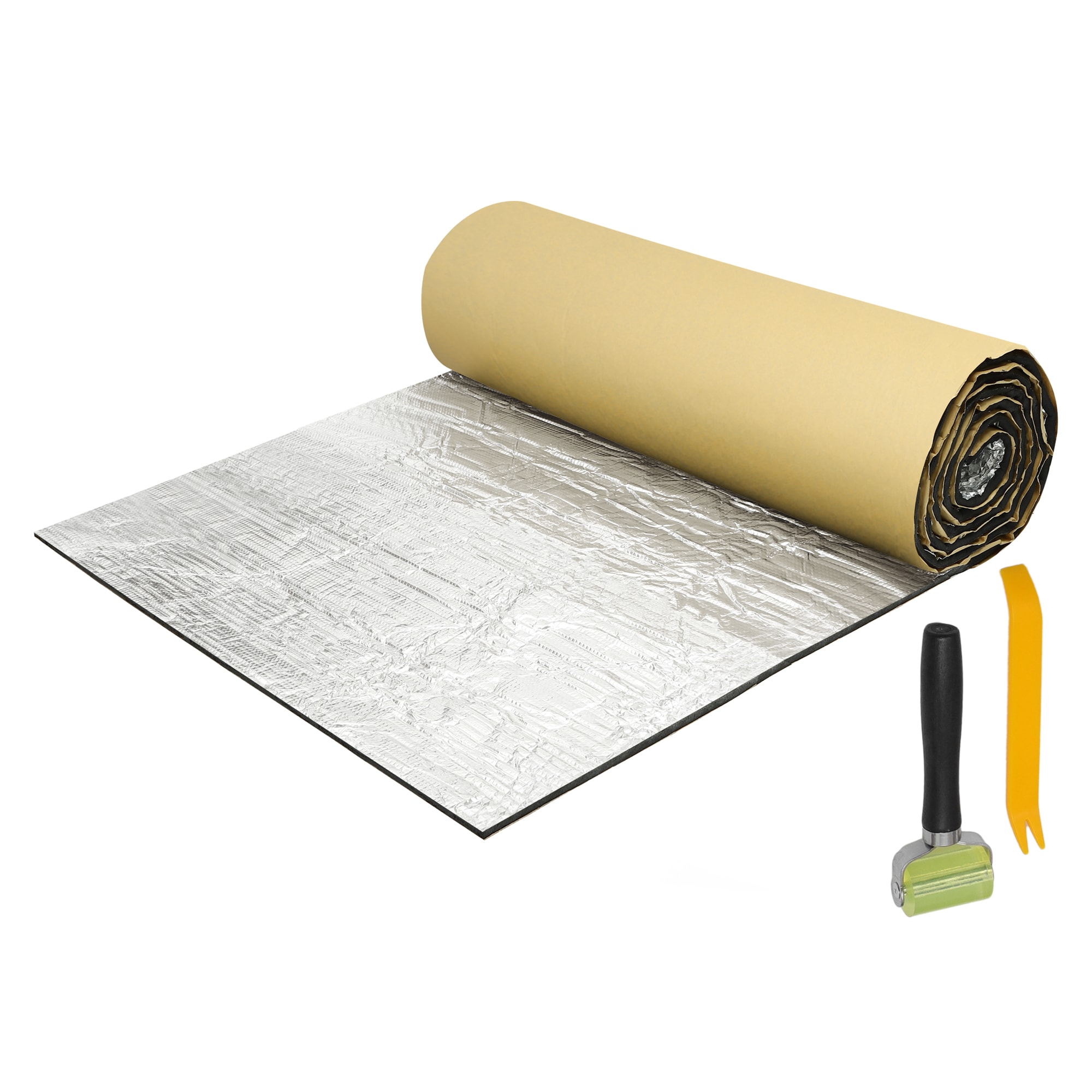 Unique Bargains 1set 236mil 6mm 10.76sqft Automobile sound Deadening ...