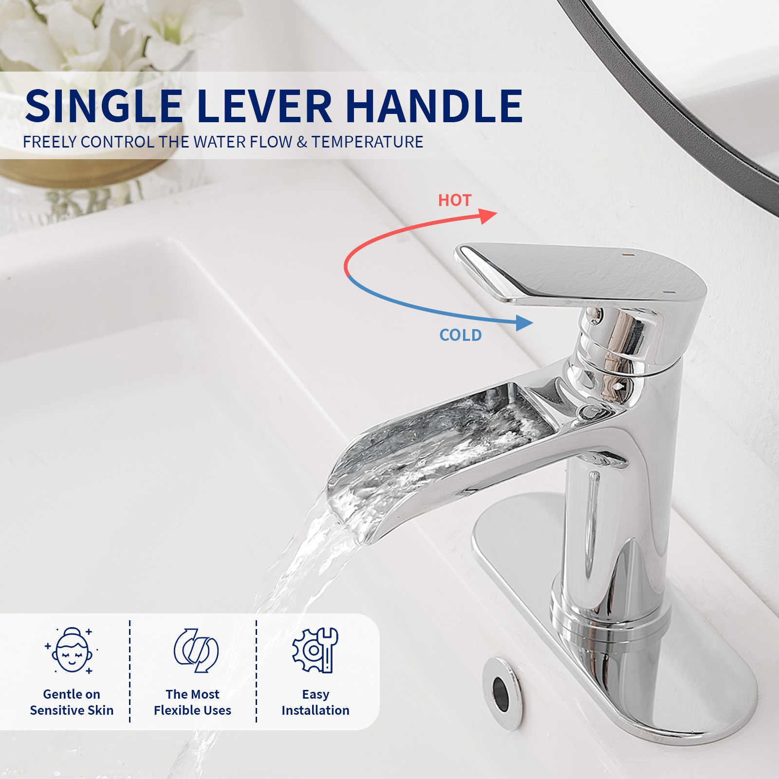 BWE A-96071-C Lavatory-Faucets - View #2