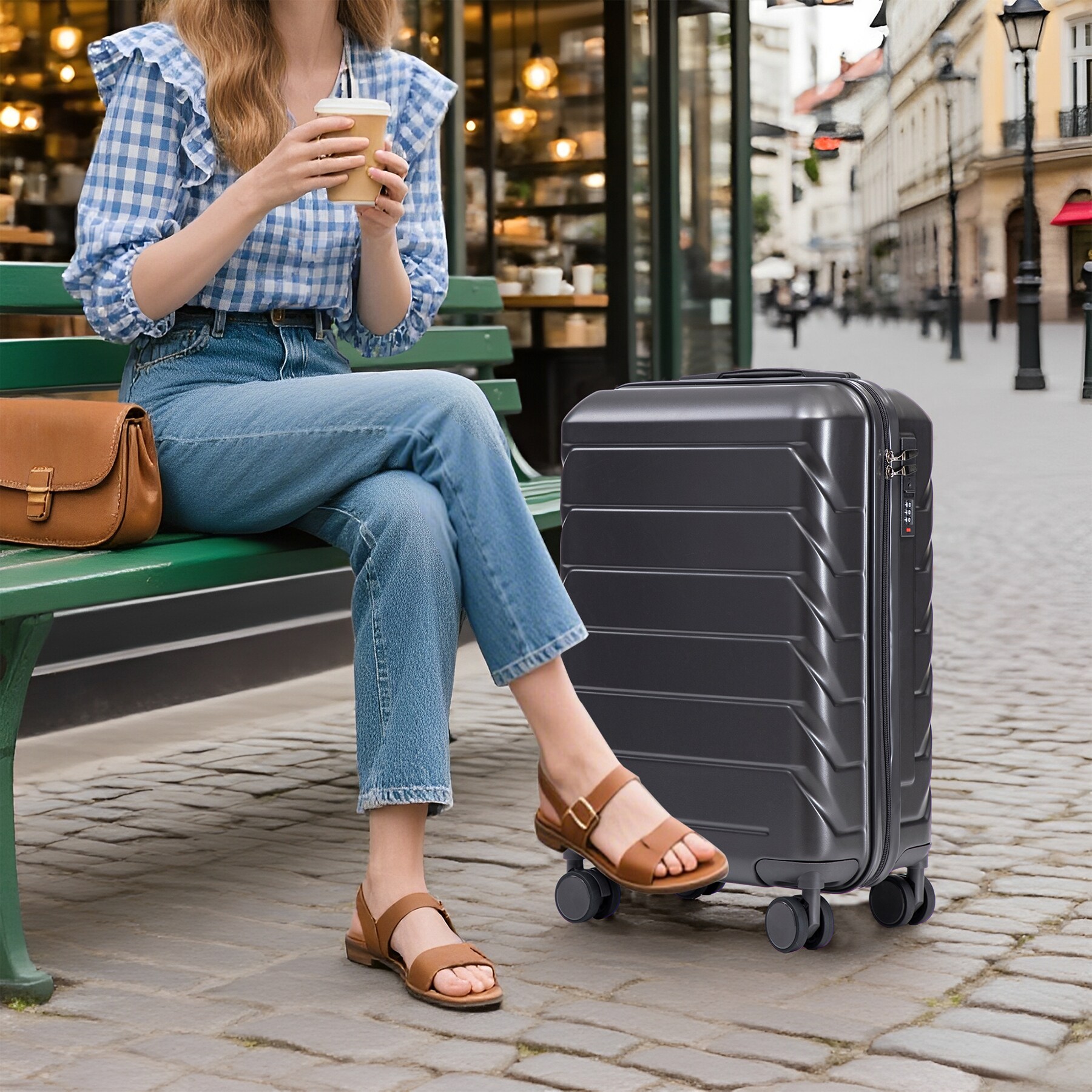 SINOFURN SYD9400017BK Luggage-And-Luggage-Sets - View #19