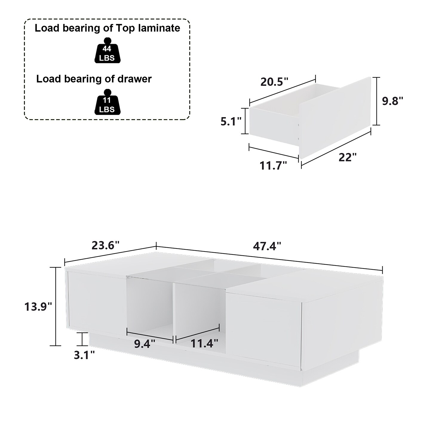 FUFU&GAGA LJY-KF020379-01 Coffee-Tables - View #13