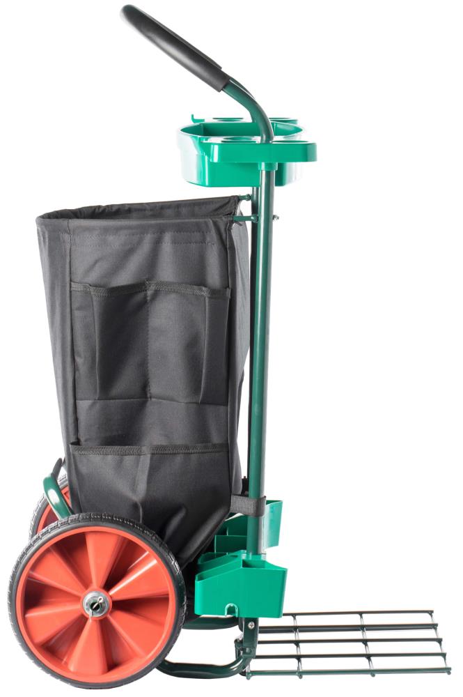 TOBEBEGO Wheeled Trash Bag Holder 30-60 Gallon Leaf Bag Holder, 2-in-1  Multipurpose 500 lb Folding Cart