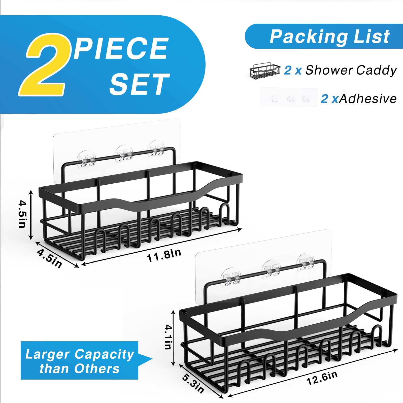 Vrbgify LVG0713V013 Hanging-Shower-Caddies - View #7