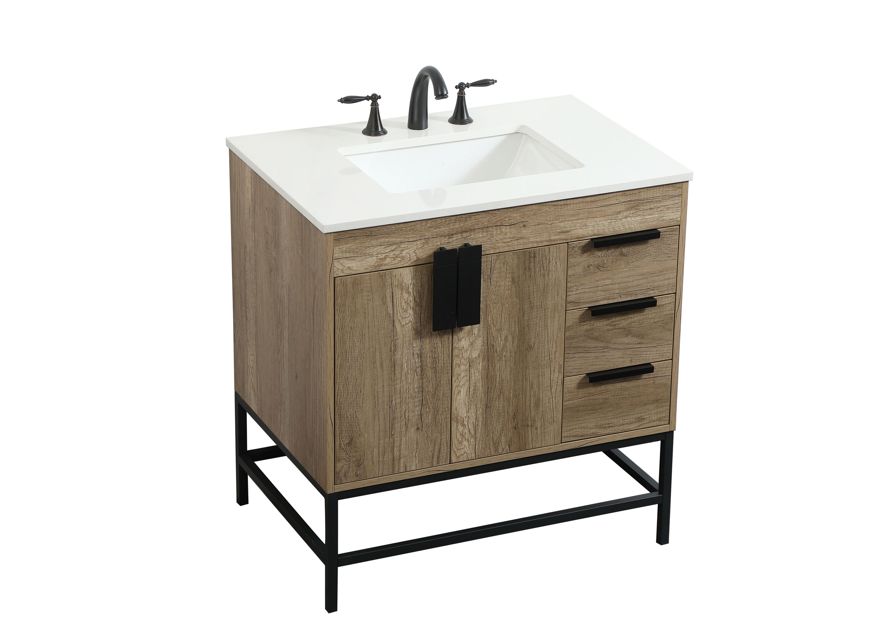 Elegant Decor HF146496NT Bath-Vanity-Combo - View #9