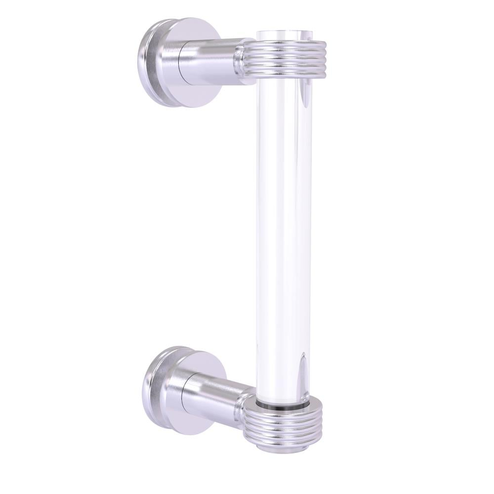 Allied Brass CV-407G-8SM-SCH Satin chrome 8-Inches Hinged shower door Handle