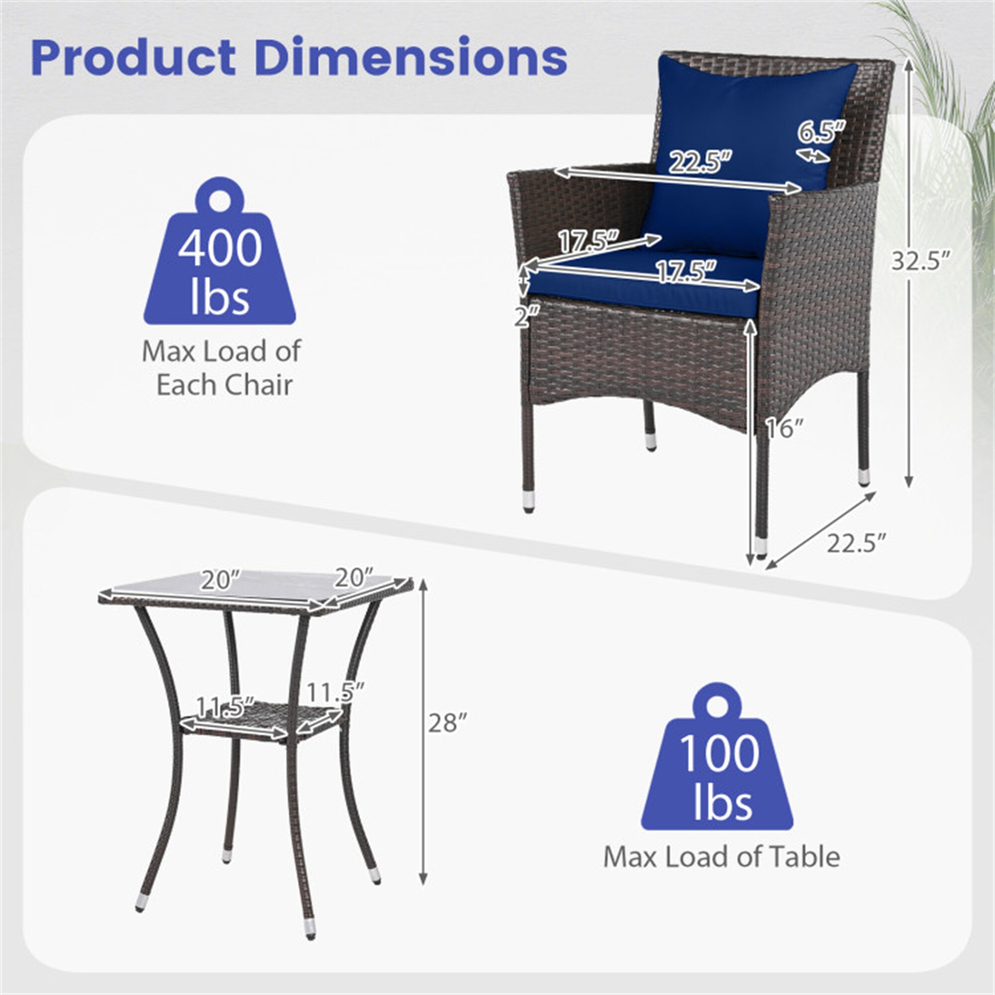 BABOOM BOM-76013NY-CO Patio-Conversation-Sets - View #5