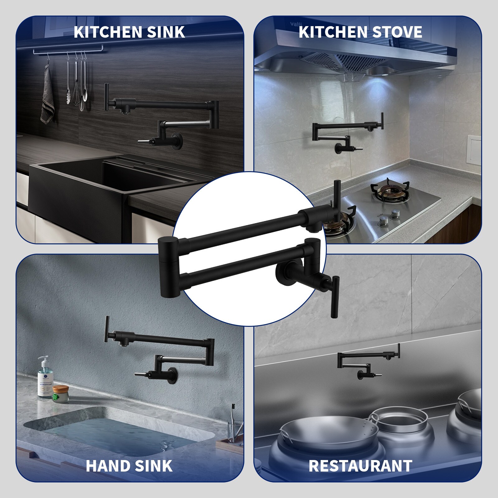 BWE A-99357-BLACK Kitchen-Faucets - View #6