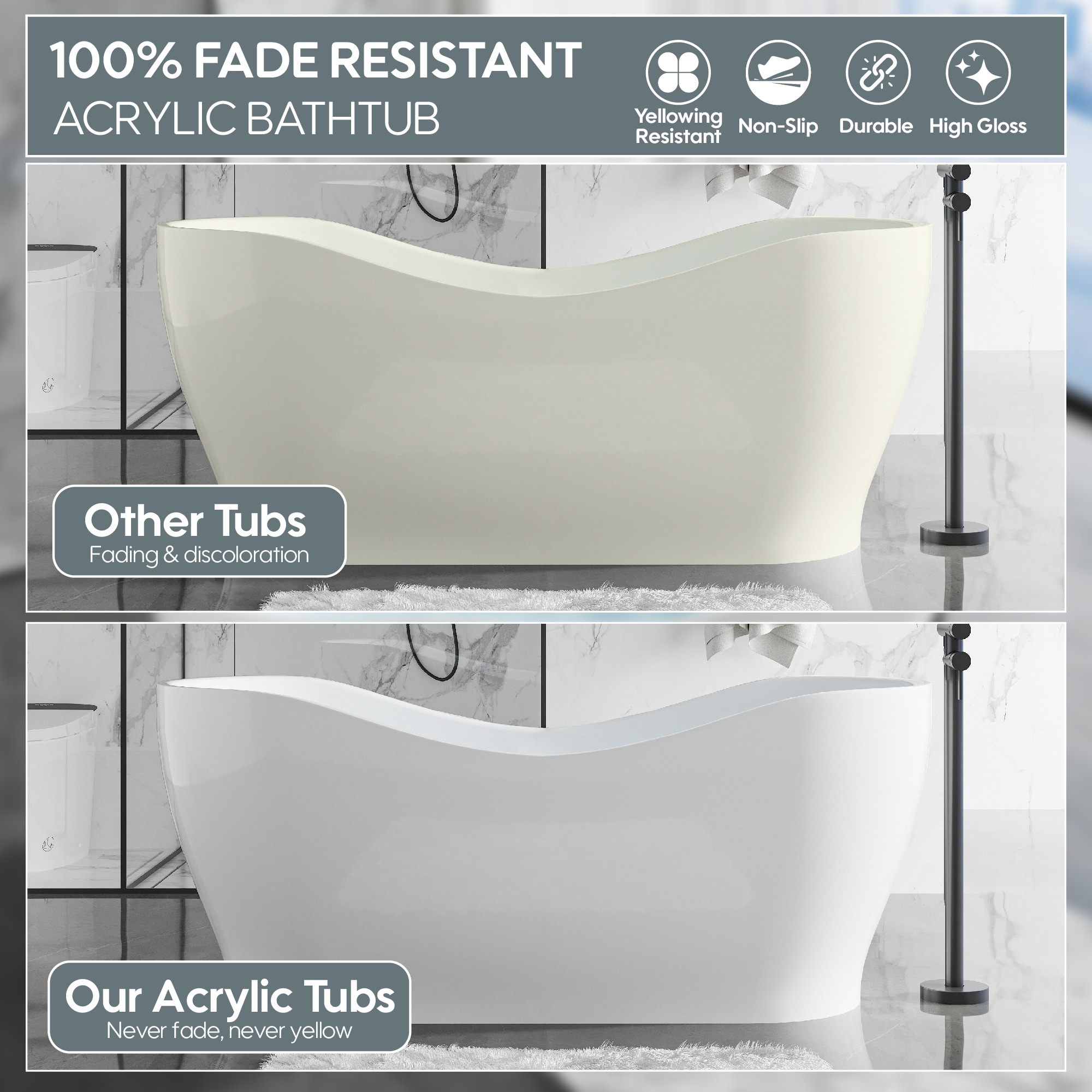 Forclover HBV-S8321 bathtubs - View #9