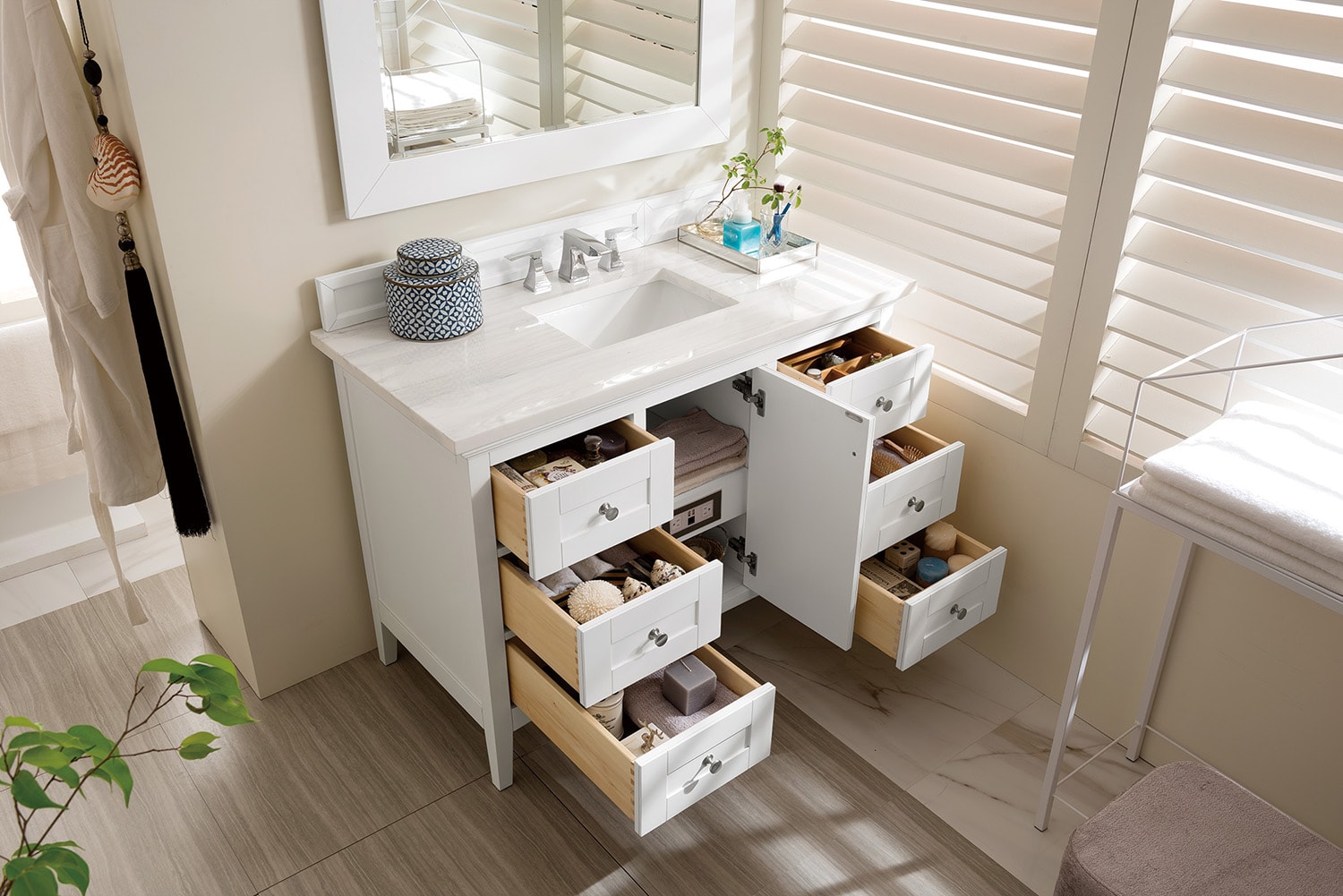 James Martin Vanities 527-V48-BW-3AF Bath-Vanity-Combo - View #10