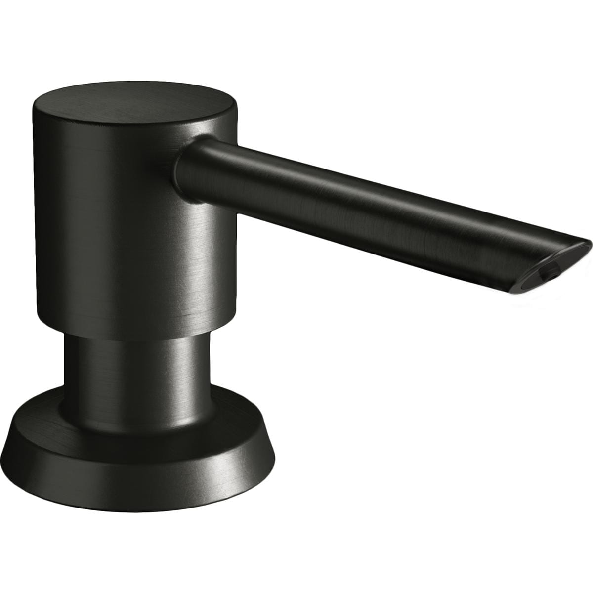 Elkay LK321BK Black stainless 16.9-oz. Capacity Deck-mount Soap and Lotion Dispenser