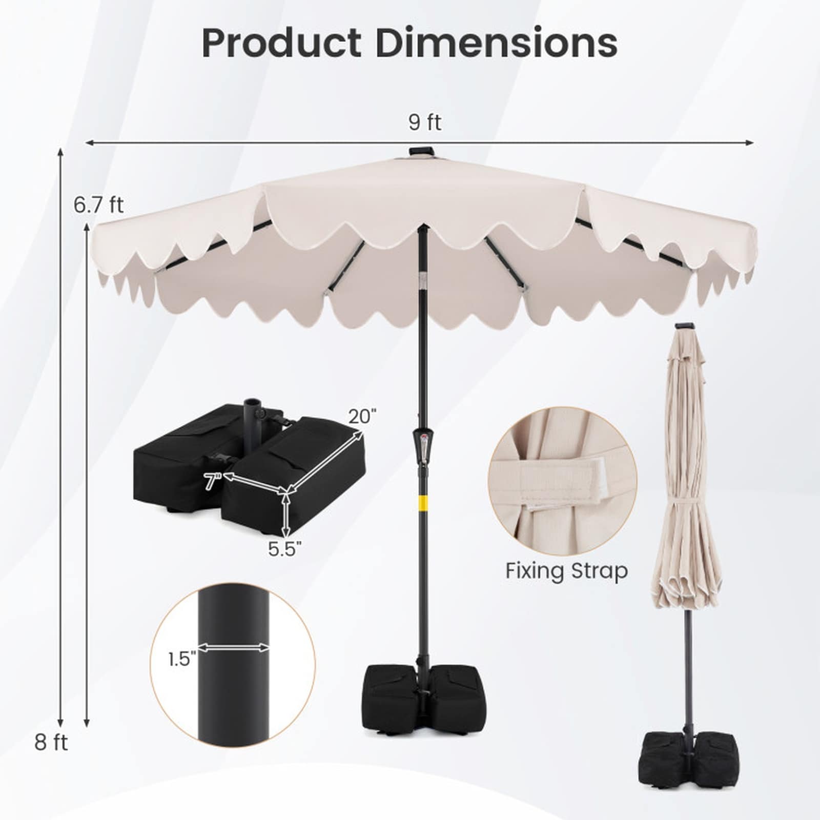 SUGIFT LW108SUGHY2305 Umbrellas-2 - View #3