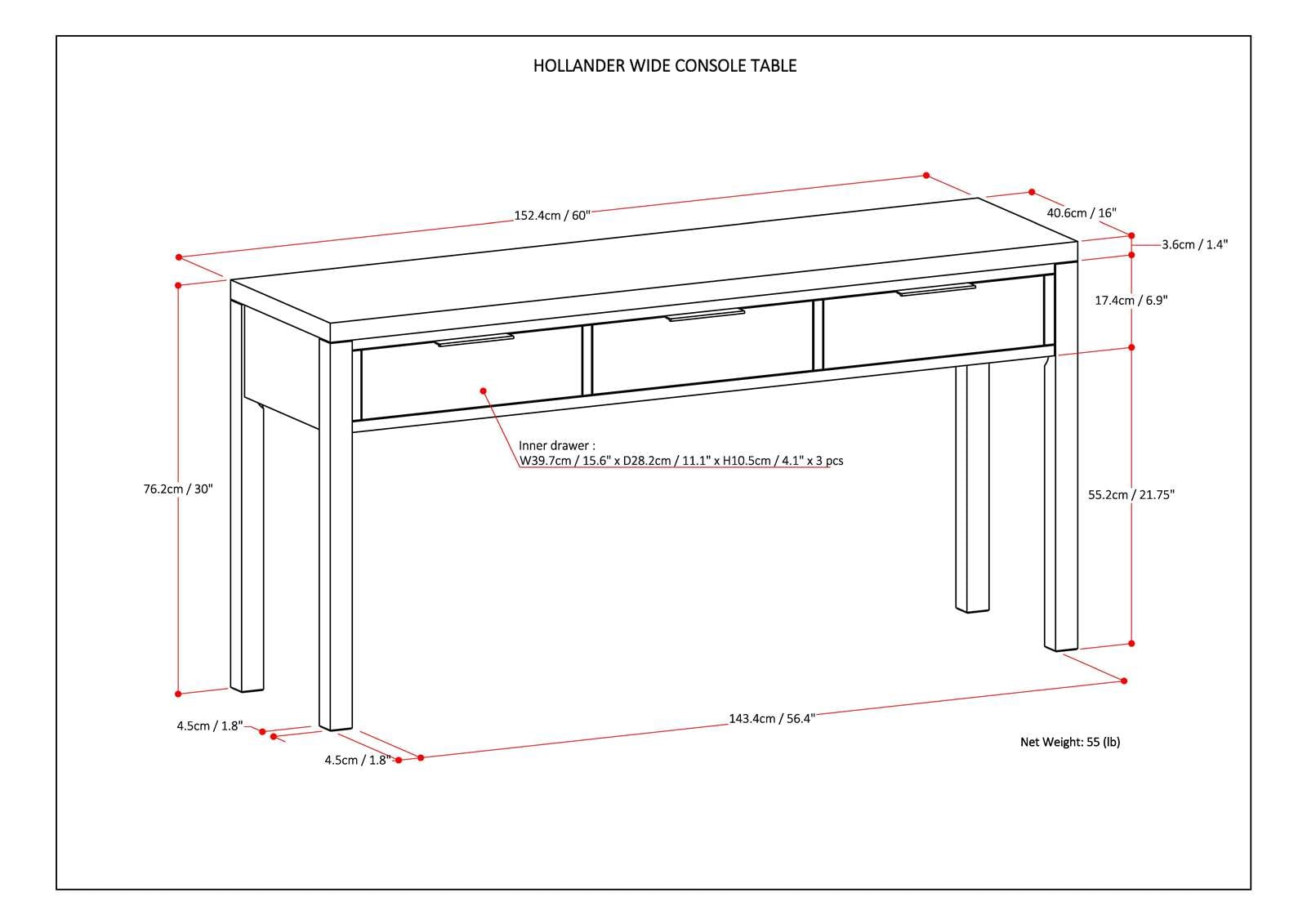 Simpli Home AXCHLL-03W Console-Sofa-Tables - View #10
