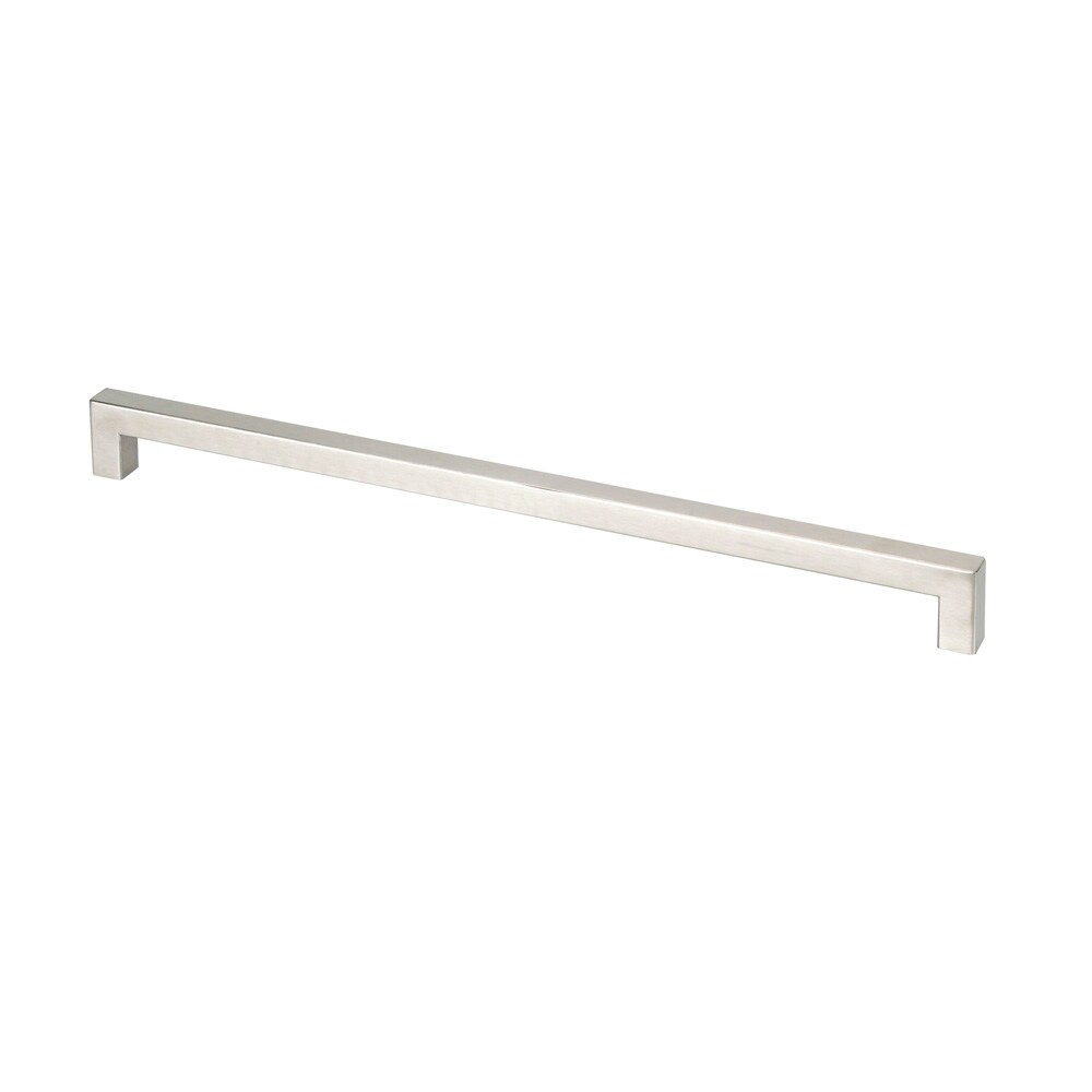 Topex Hardware FH00749212X12 Stainless Steel 19-3/8-in Center to Center Stainless Steel Rectangular Handle For Use On Appliances Drawer Pulls