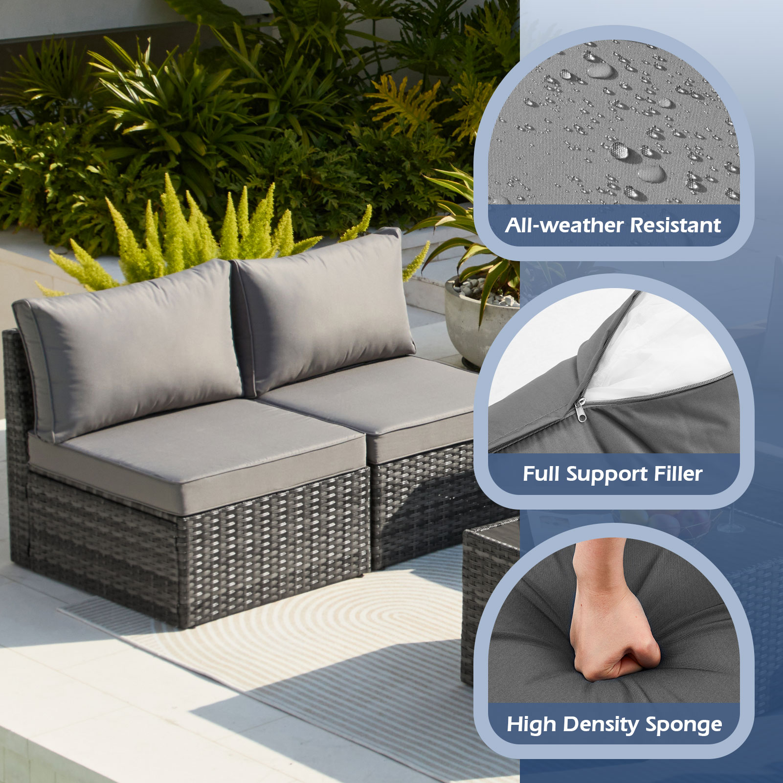 CESICIA JT34A Patio-Conversation-Sets - View #7