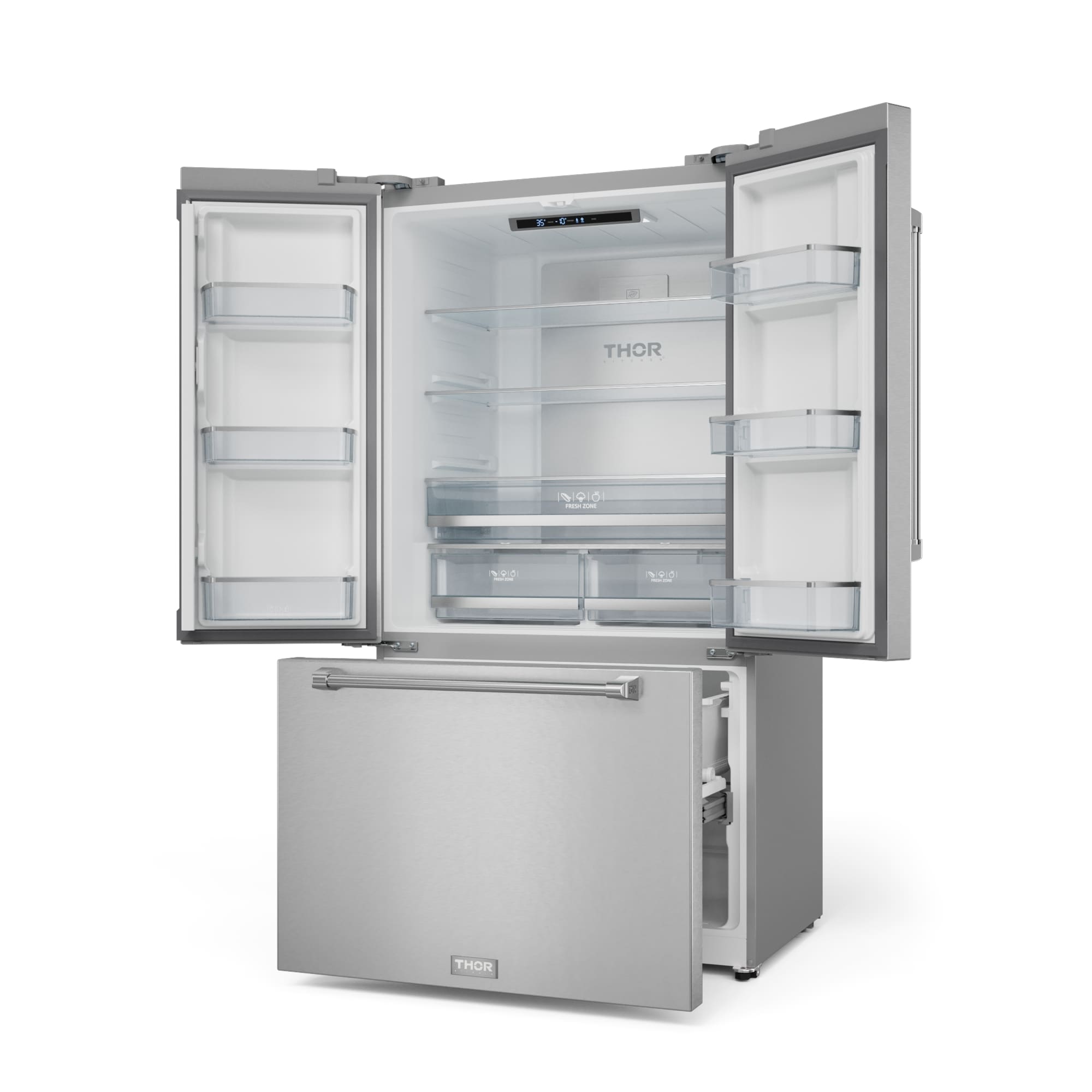 Thor Kitchen RF3621CTD99 French-Door-Refrigerators - View #6