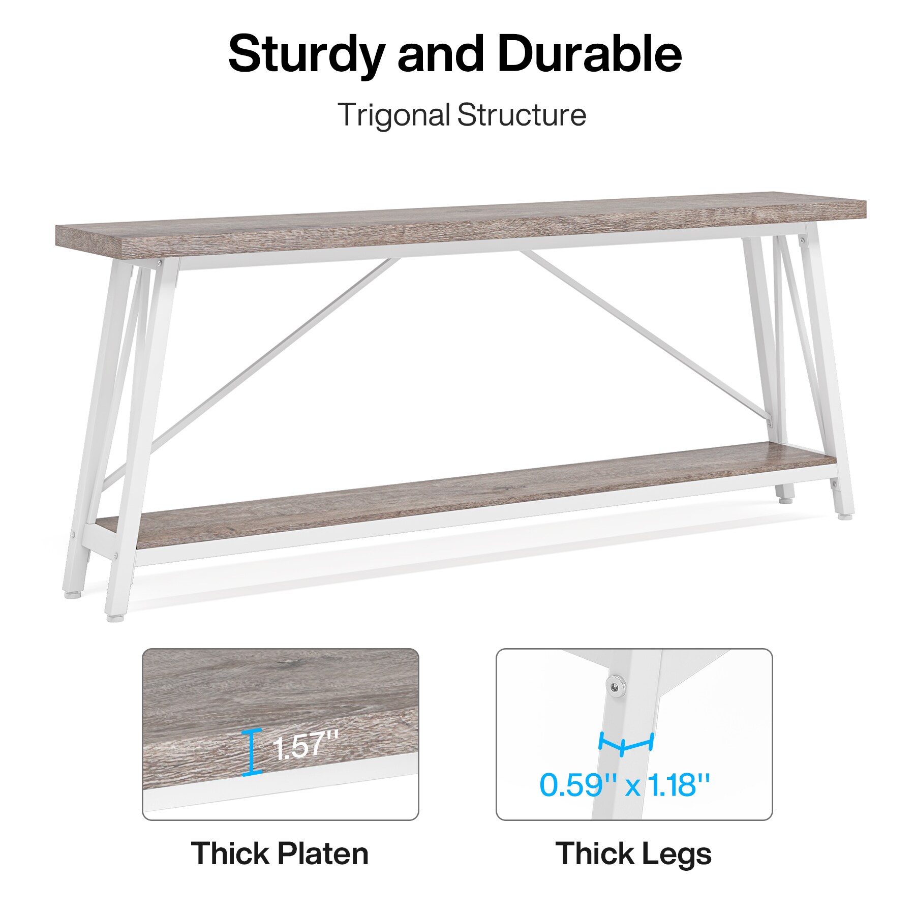 Tribesigns LWFD-F1896 Console-Sofa-Tables - View #7