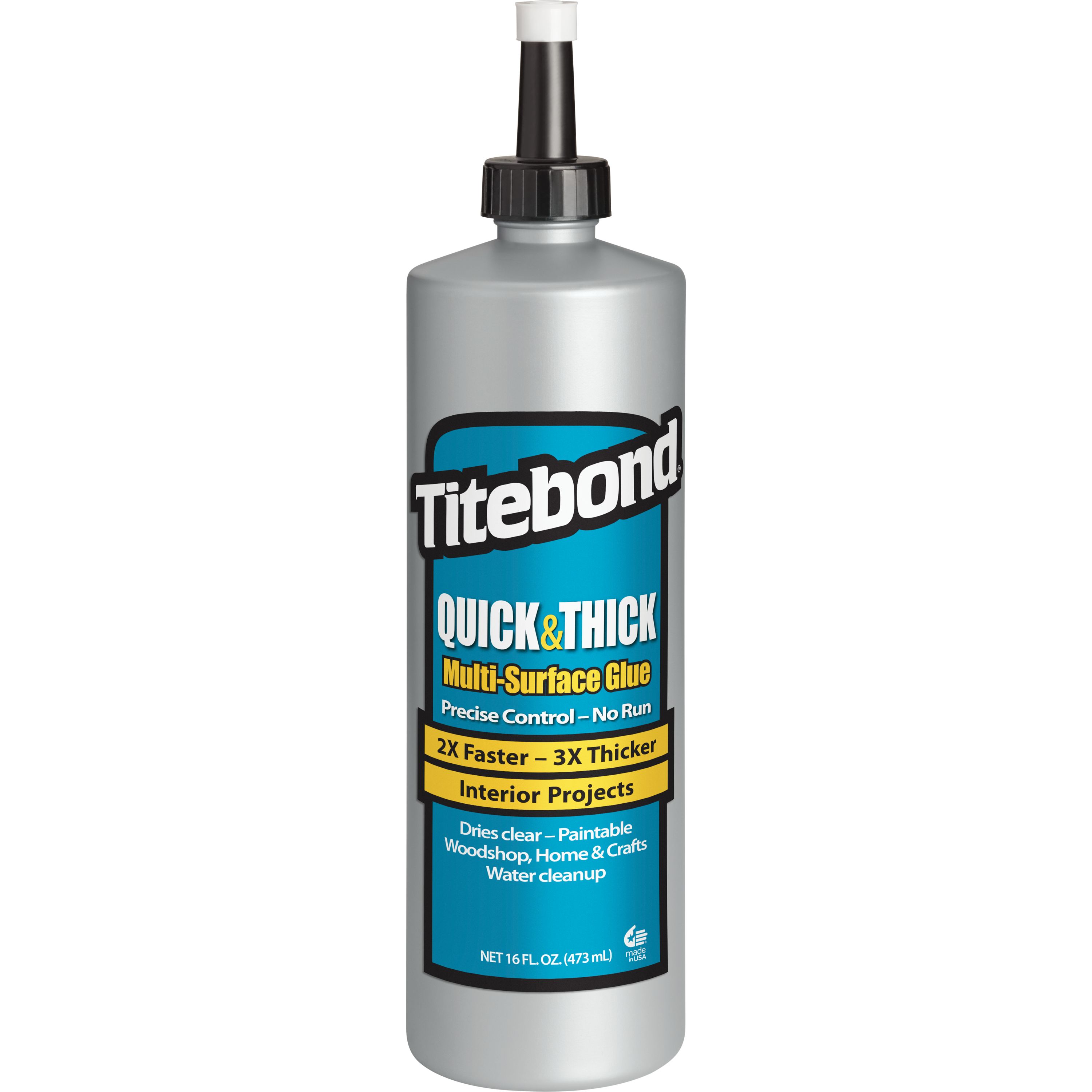 Titebond II Premium Wood Glue Yellow, Interior/Exterior Wood Adhesive  (Actual Net Contents: 4-fl oz)