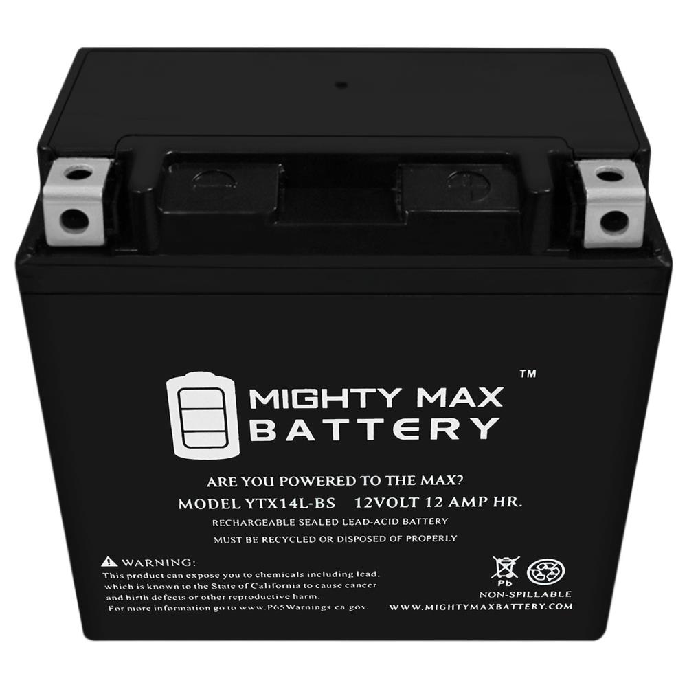 Mighty Max Battery YTX14L-BS Power-Equipment-Batteries - View #2