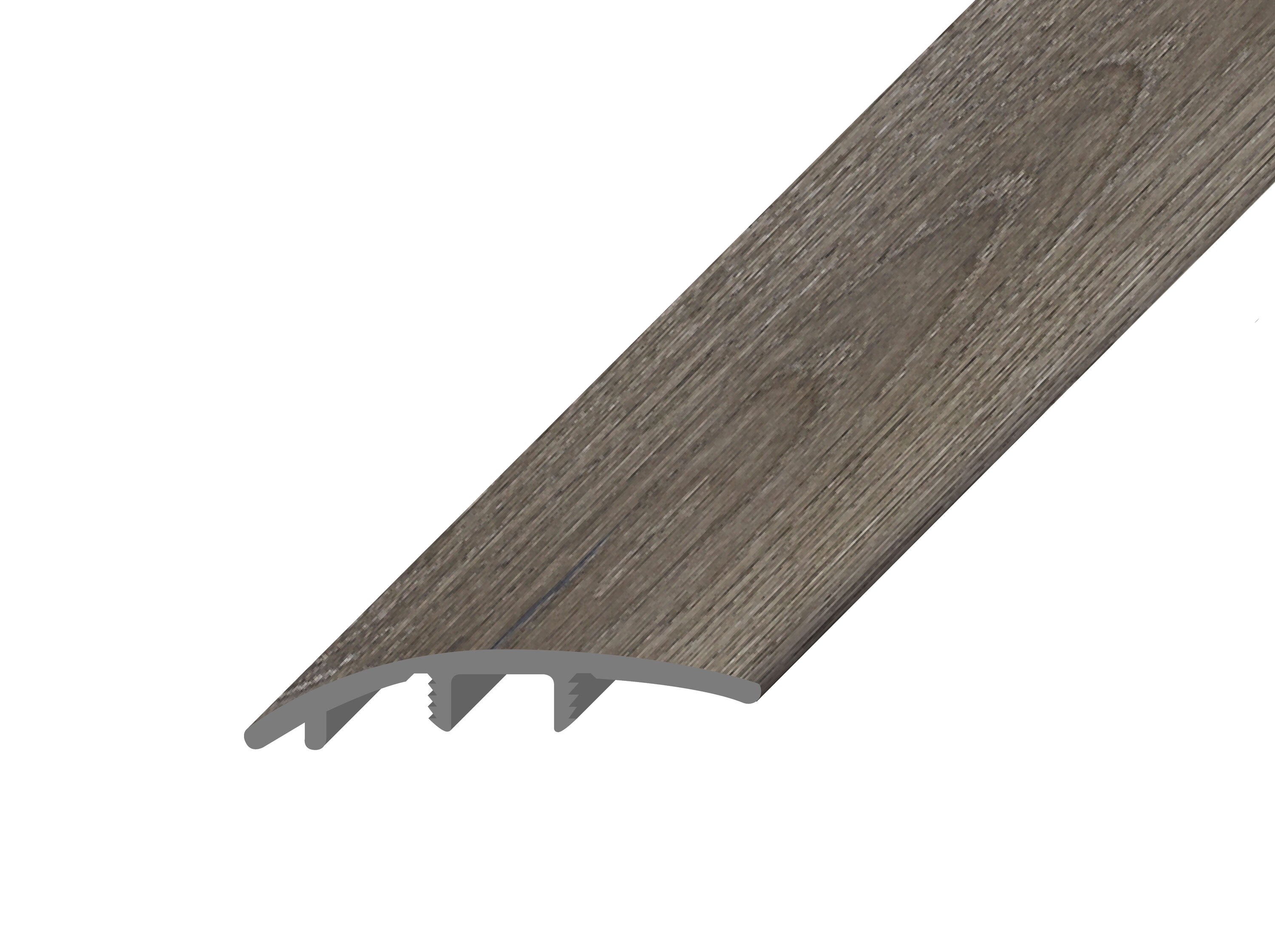 Armstrong Flooring TR5SC741LD Assurity Dark Brown 0.345-Inches T x 2-Inches W x 94-Inches L Vinyl Reducer