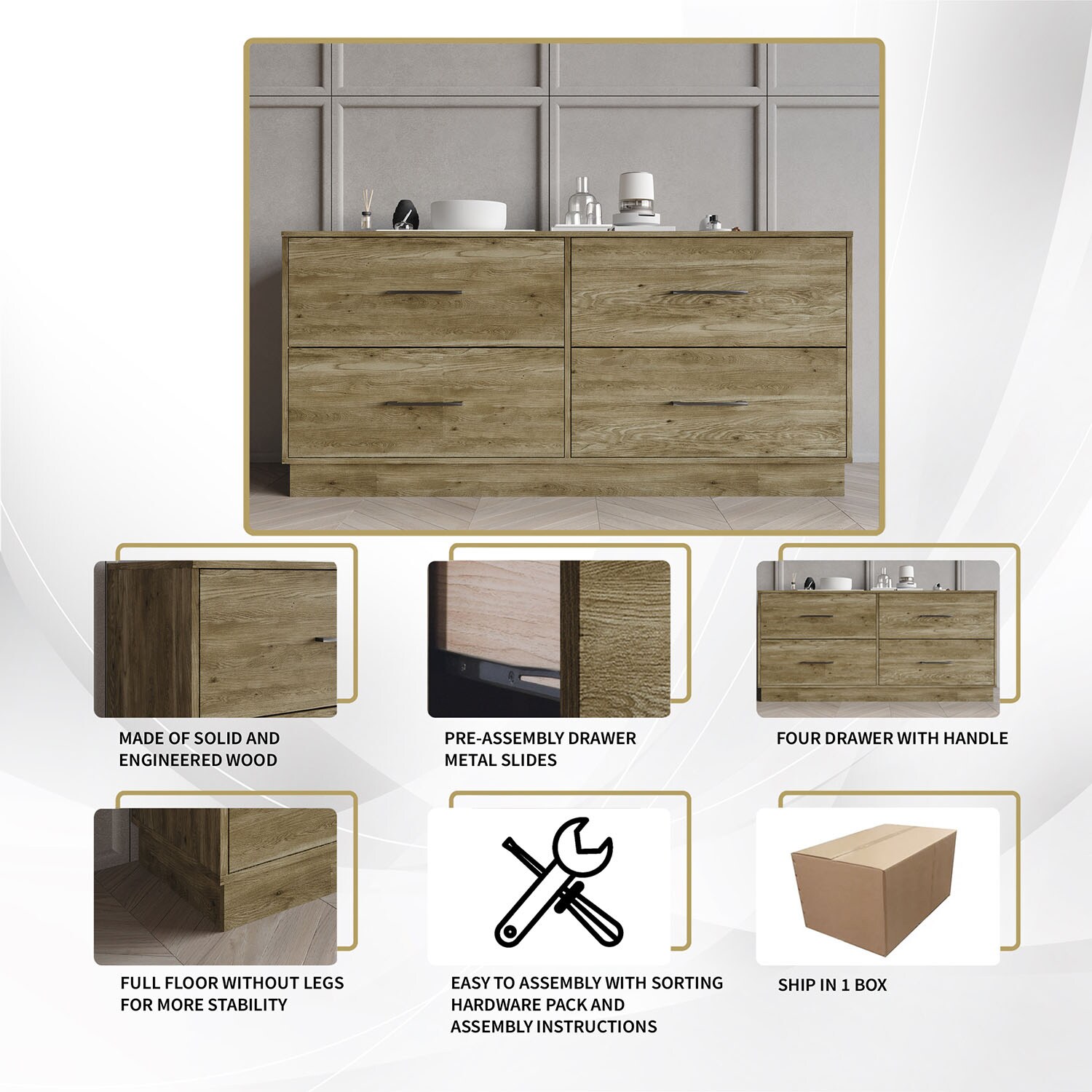 ChaletPosh C8470DR-BN dressers - View #8