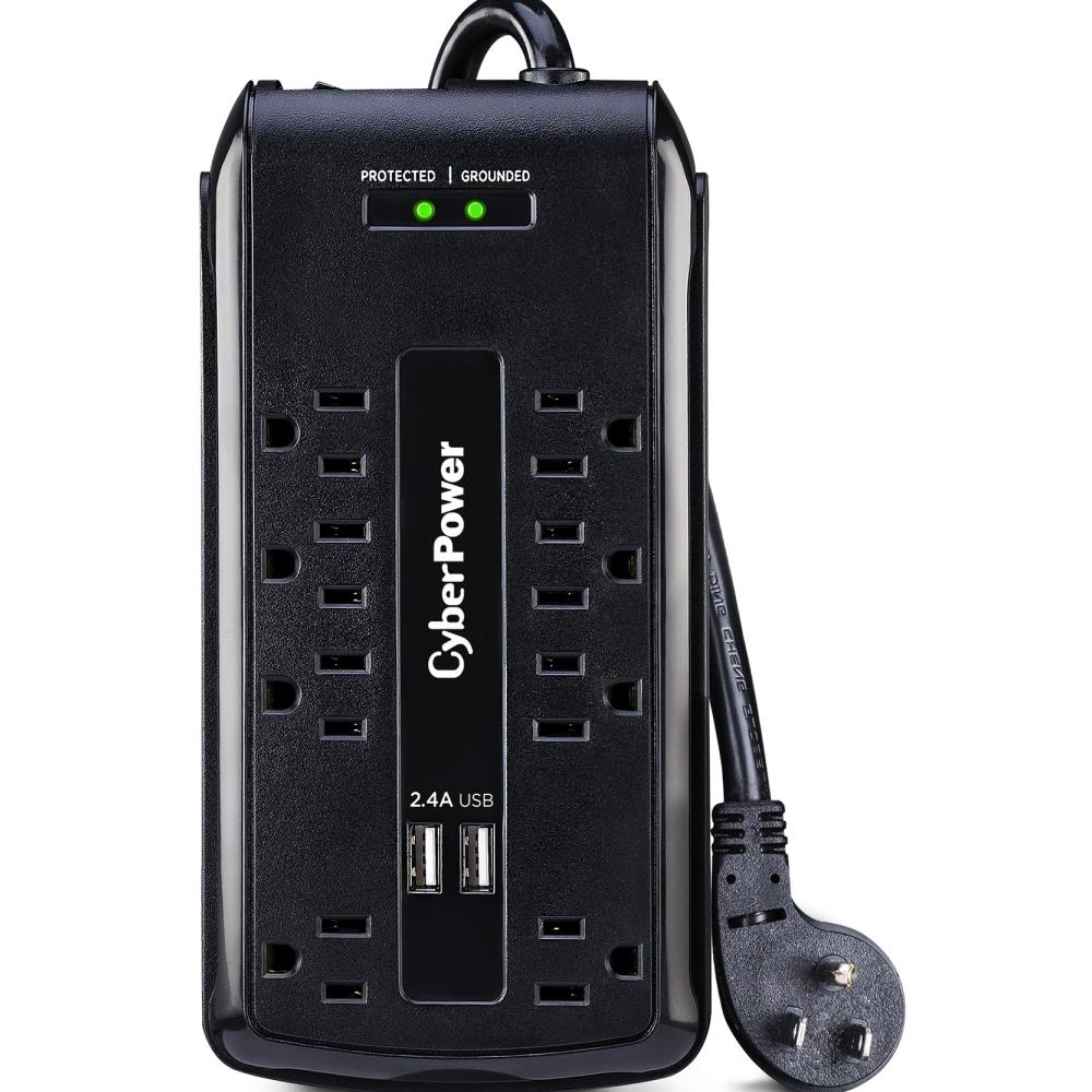 CyberPower SYBA19266  Systems CSP806U Professional Surge Protectors- White
