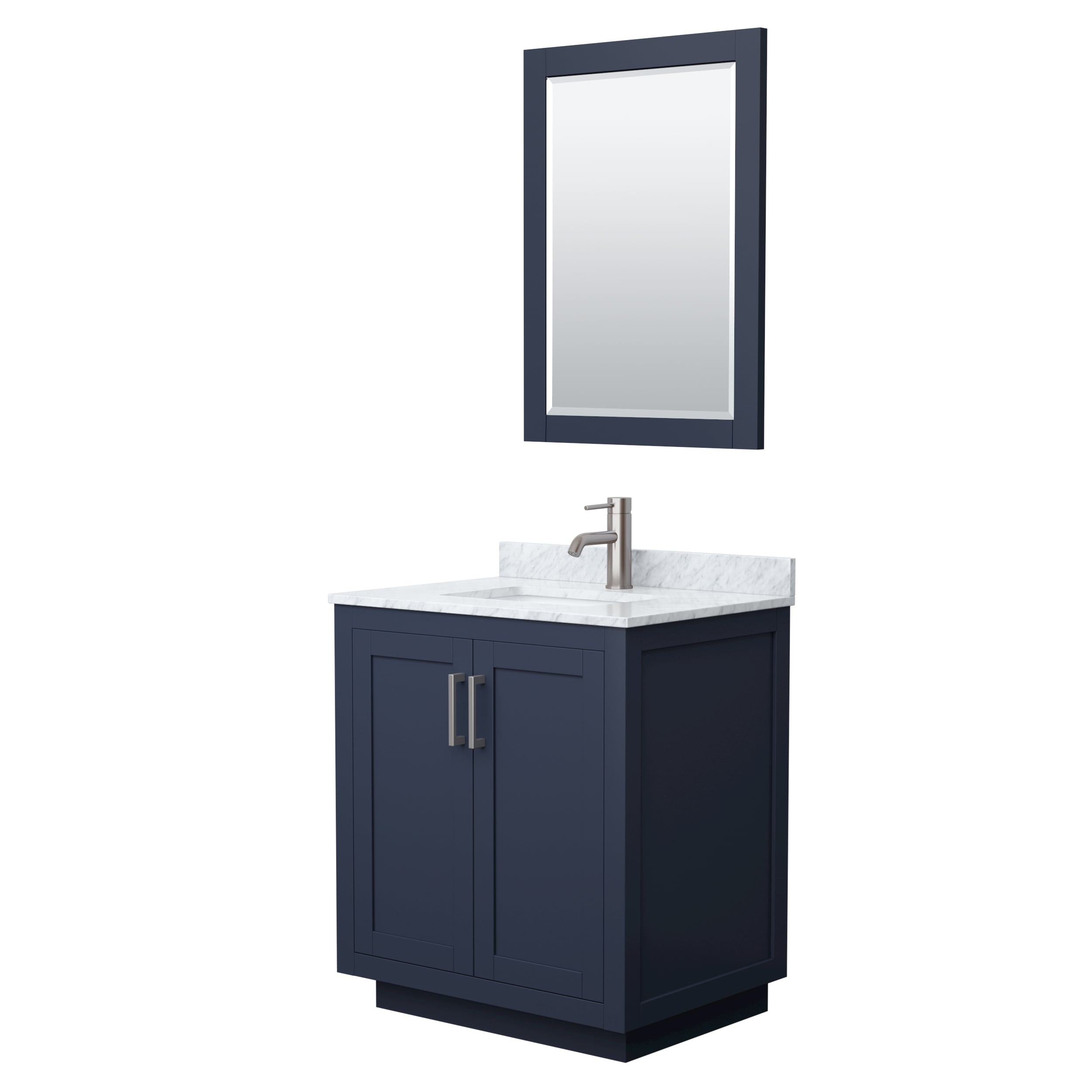 Wyndham Collection WCF292930SBNCMUNSM24 Bath-Vanity-Combo - View #2