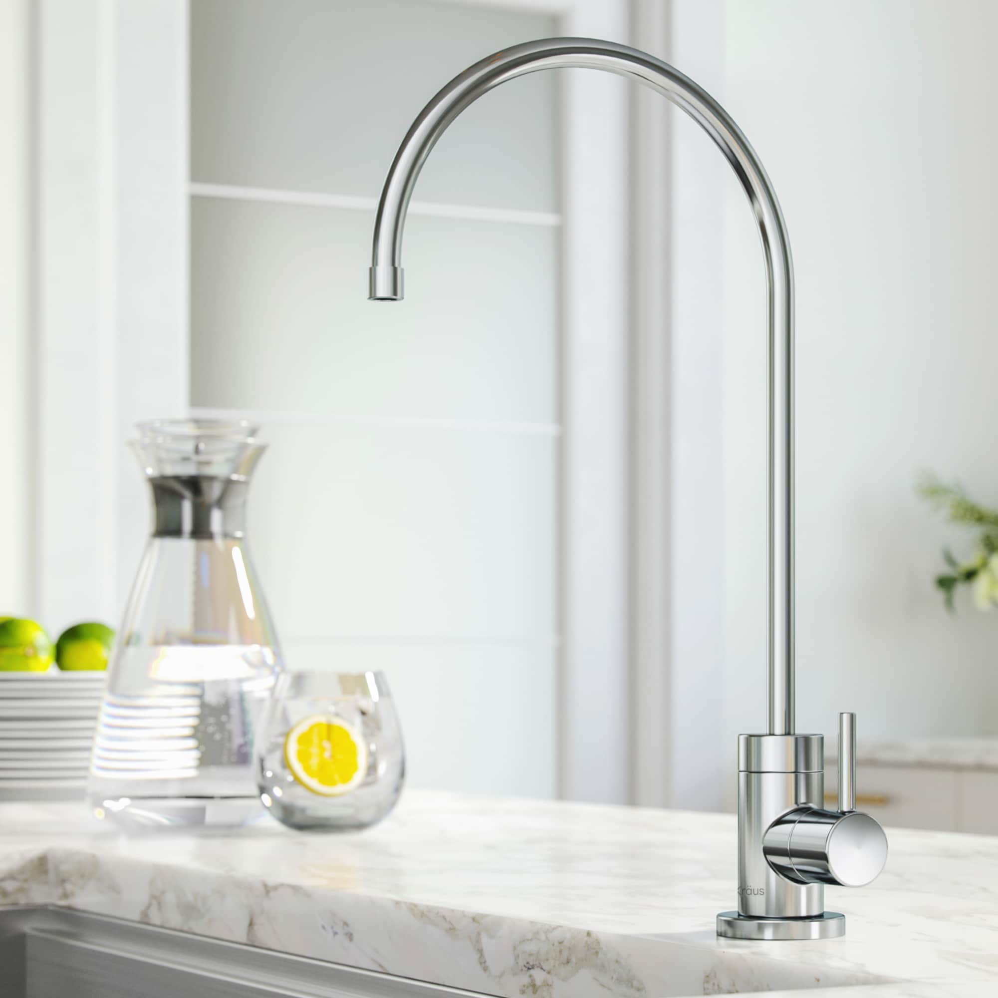 Kraus FF-100CH Purita Chrome Deck-mount Cold Water Dispenser