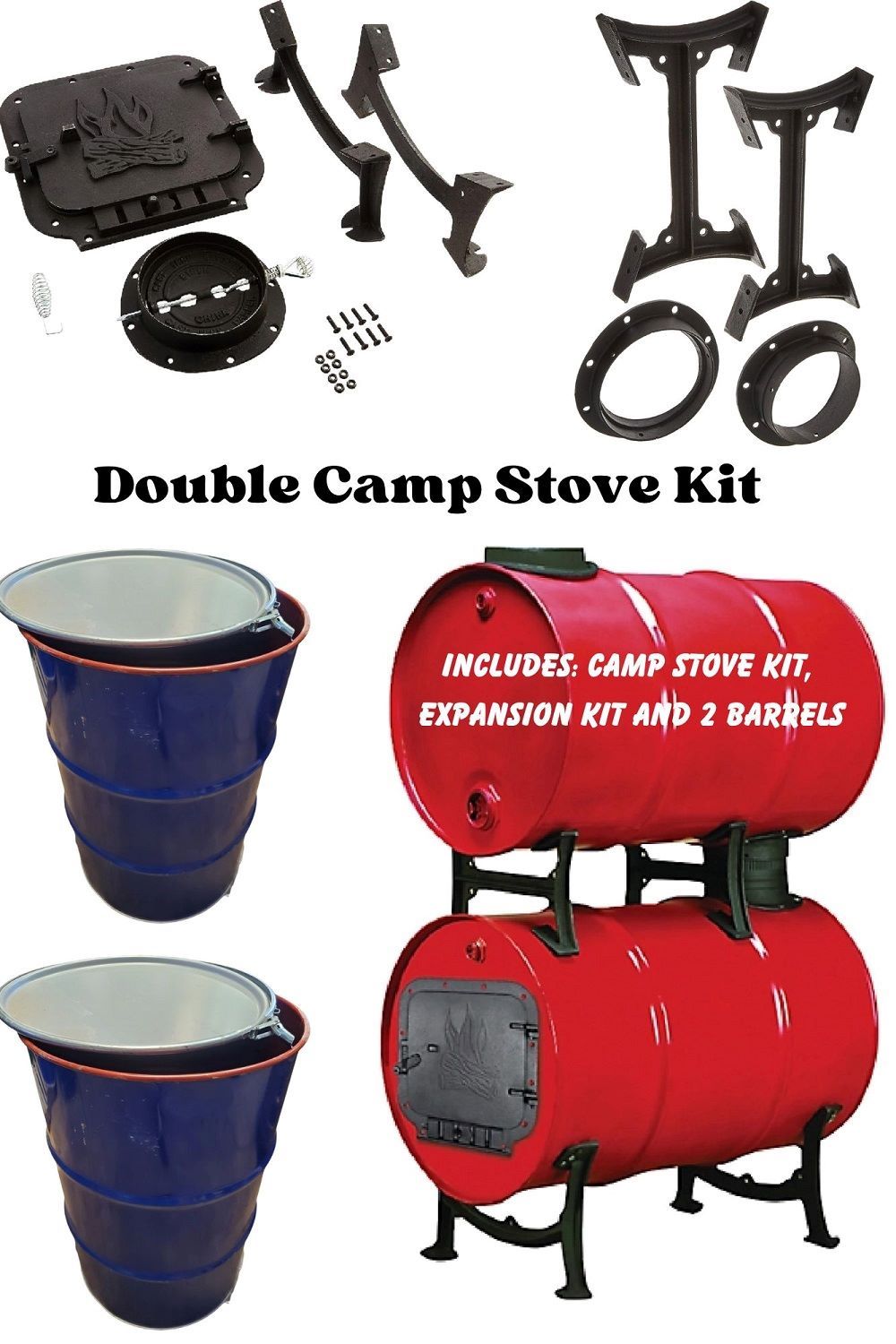 Wood Manual Steel Outdoor stove #DCSKBB55