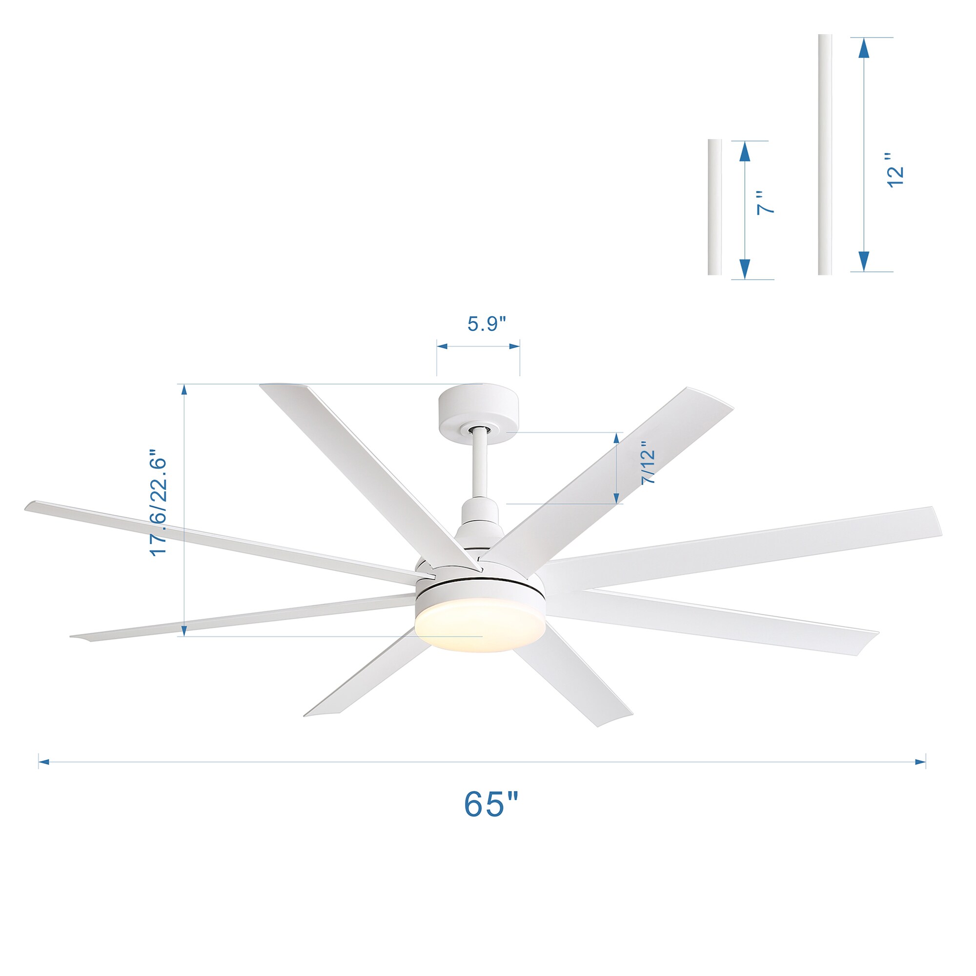 Breezary 23012-AW Ceiling-Fans - View #10