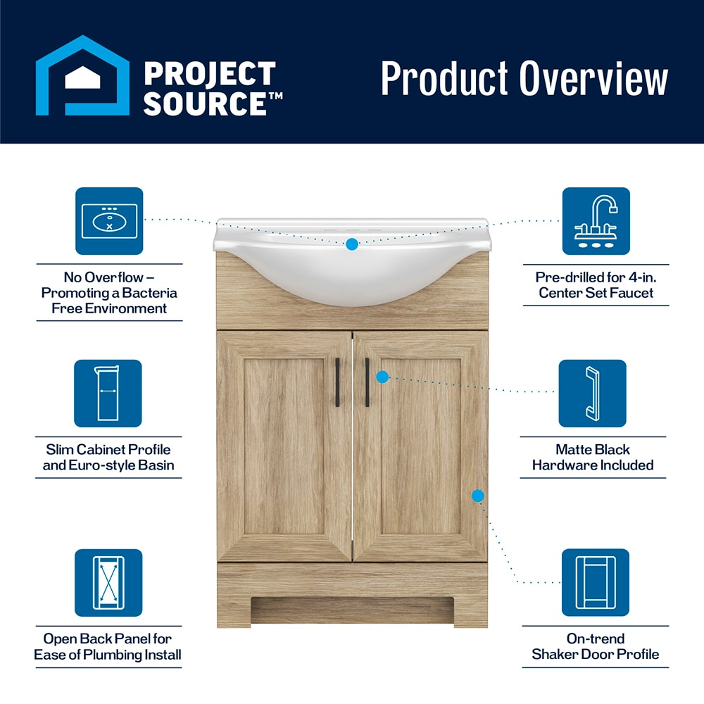 Project Source CE31T24-SS Bath-Vanity-Combo - View #5