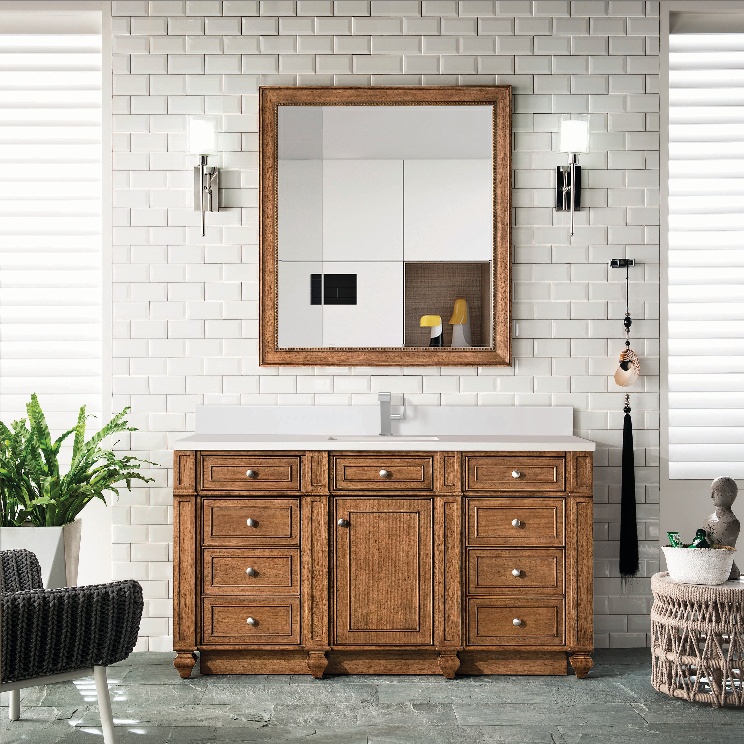 James Martin Vanities 157-V60S-SBR-1WZ Bath-Vanity-Combo - View #2