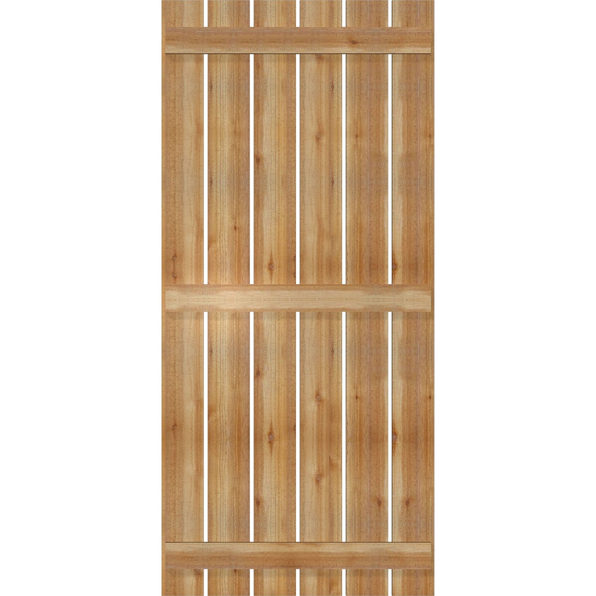 Ekena Millwork RBS06S35X076RWR Exterior-Shutters - View #5