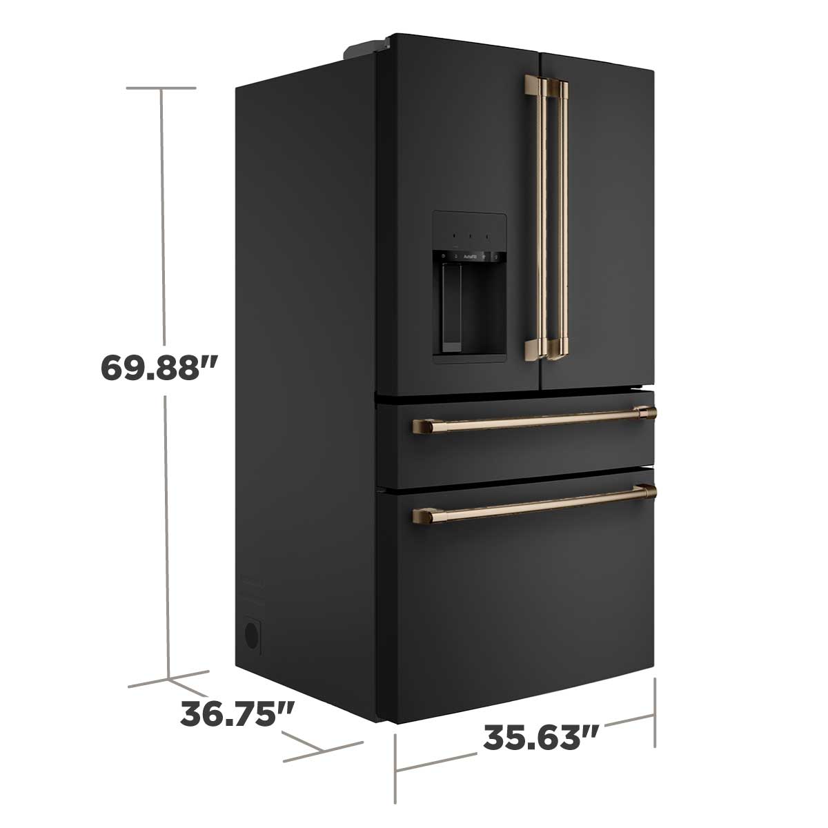 My Honest Review on the New Luxury GE Café Appliances Refrigerator - Color  & Chic