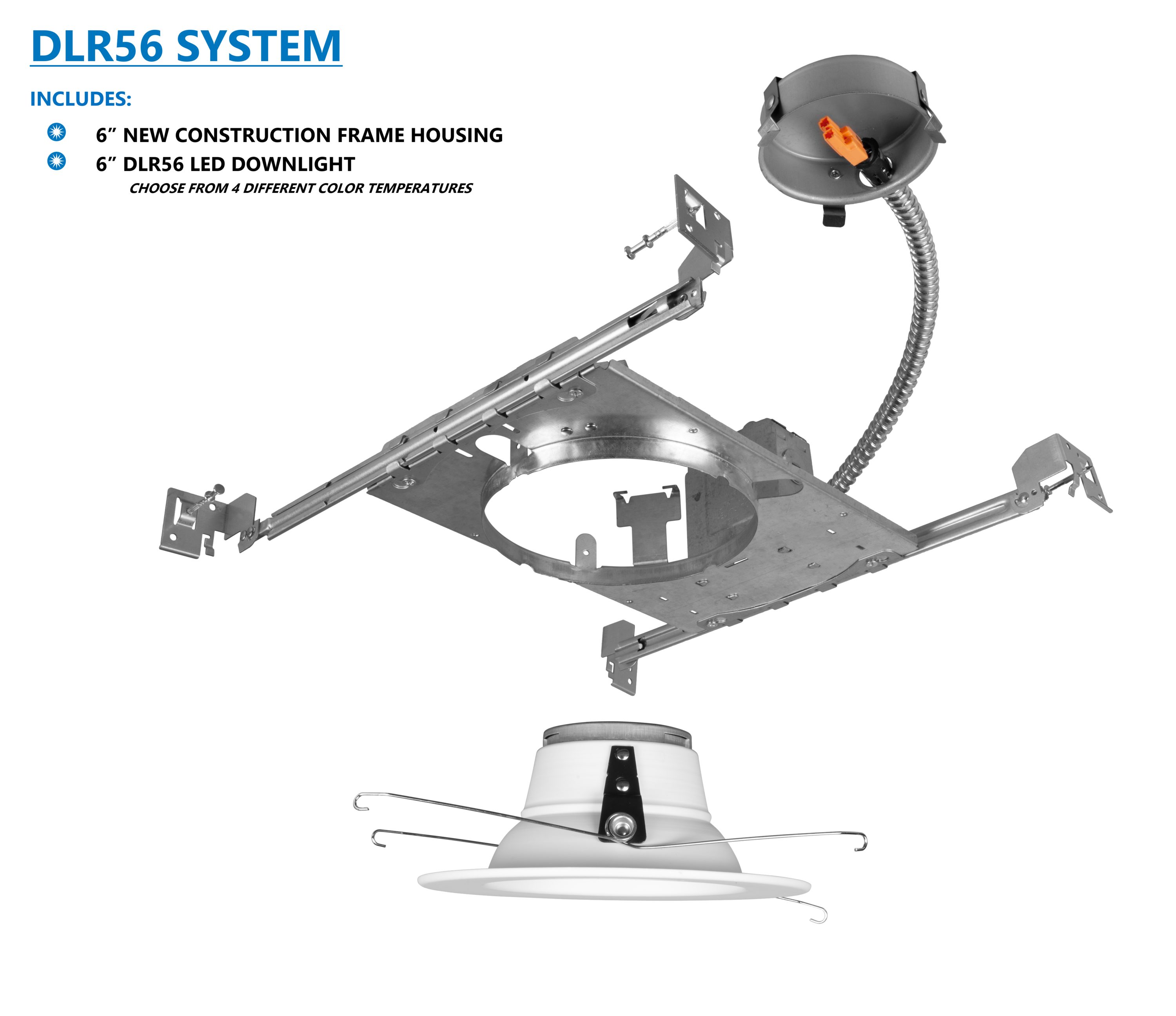 Nicor Lighting DLR565SYS085KWH Recessed-Kits - View #2