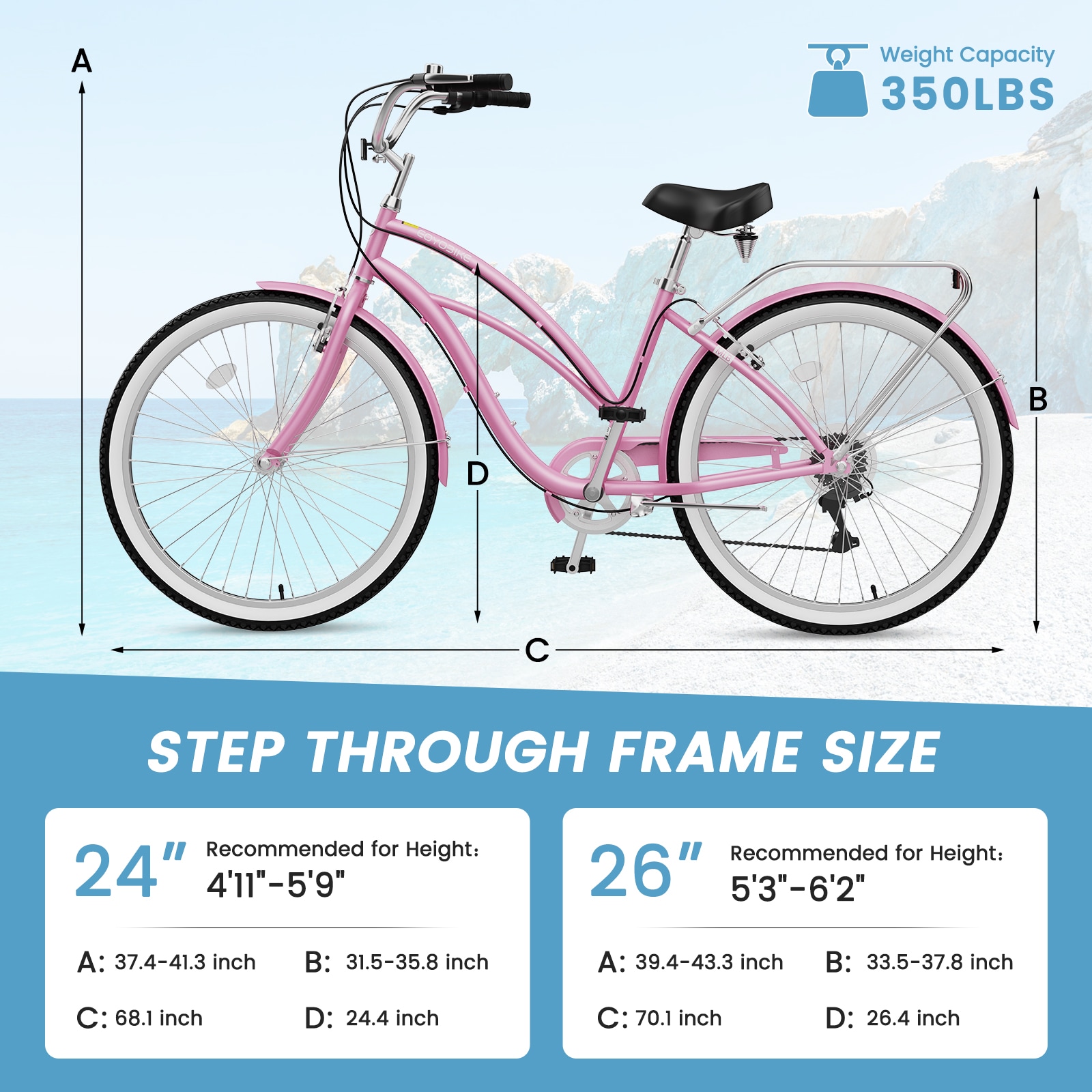 MOONCOOL B2MLB-W26PK-A2-LS3 bikes - View #2